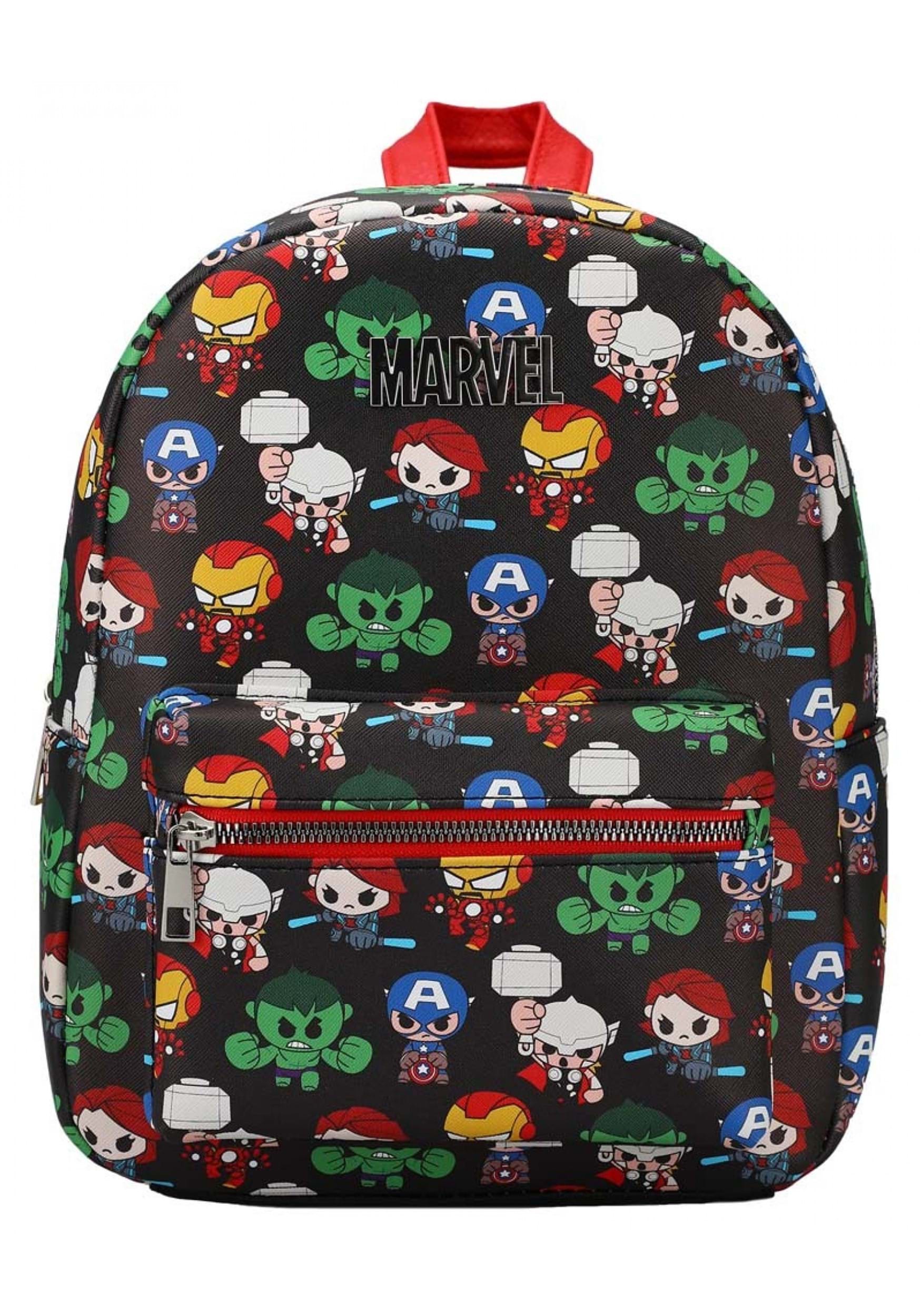 Chibi Printed Marvel Mini Backpack