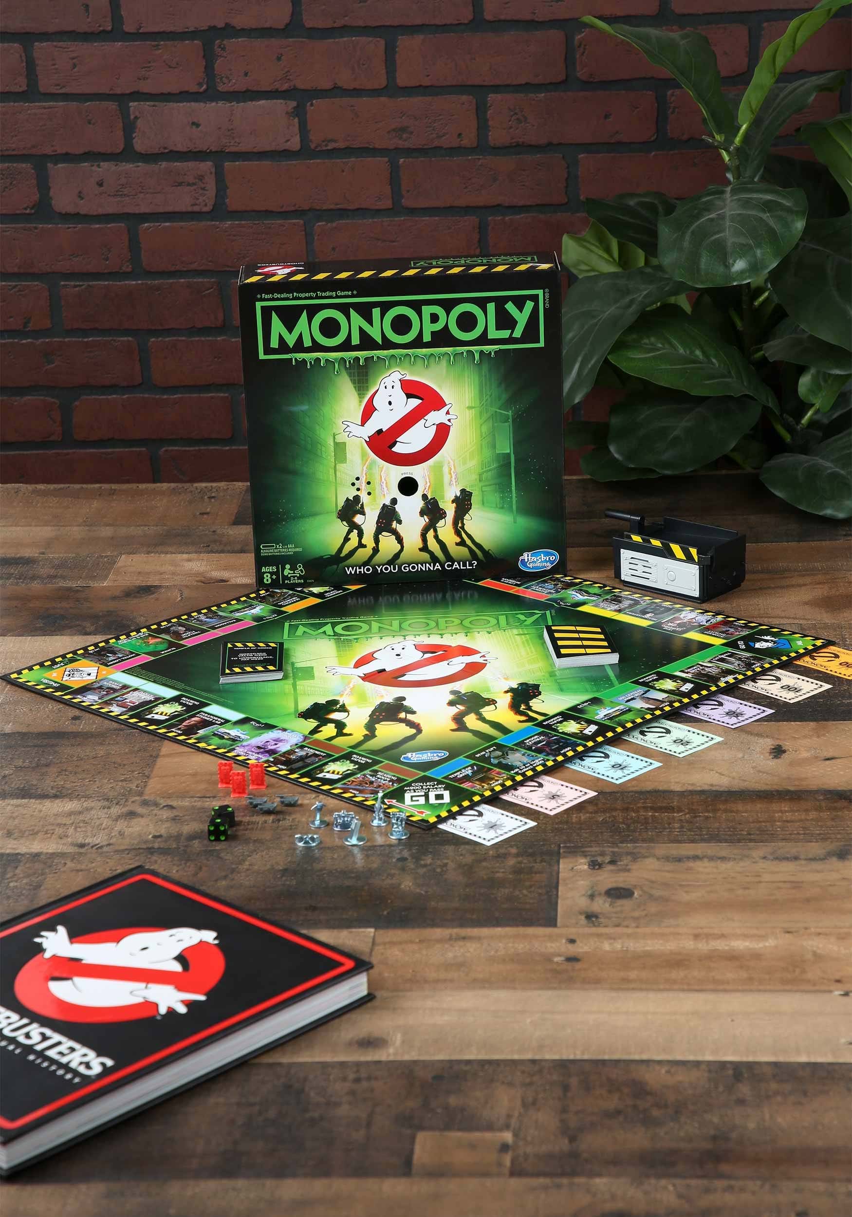 Monopoly Ghostbusters Edition Board Game Brand New in Box 