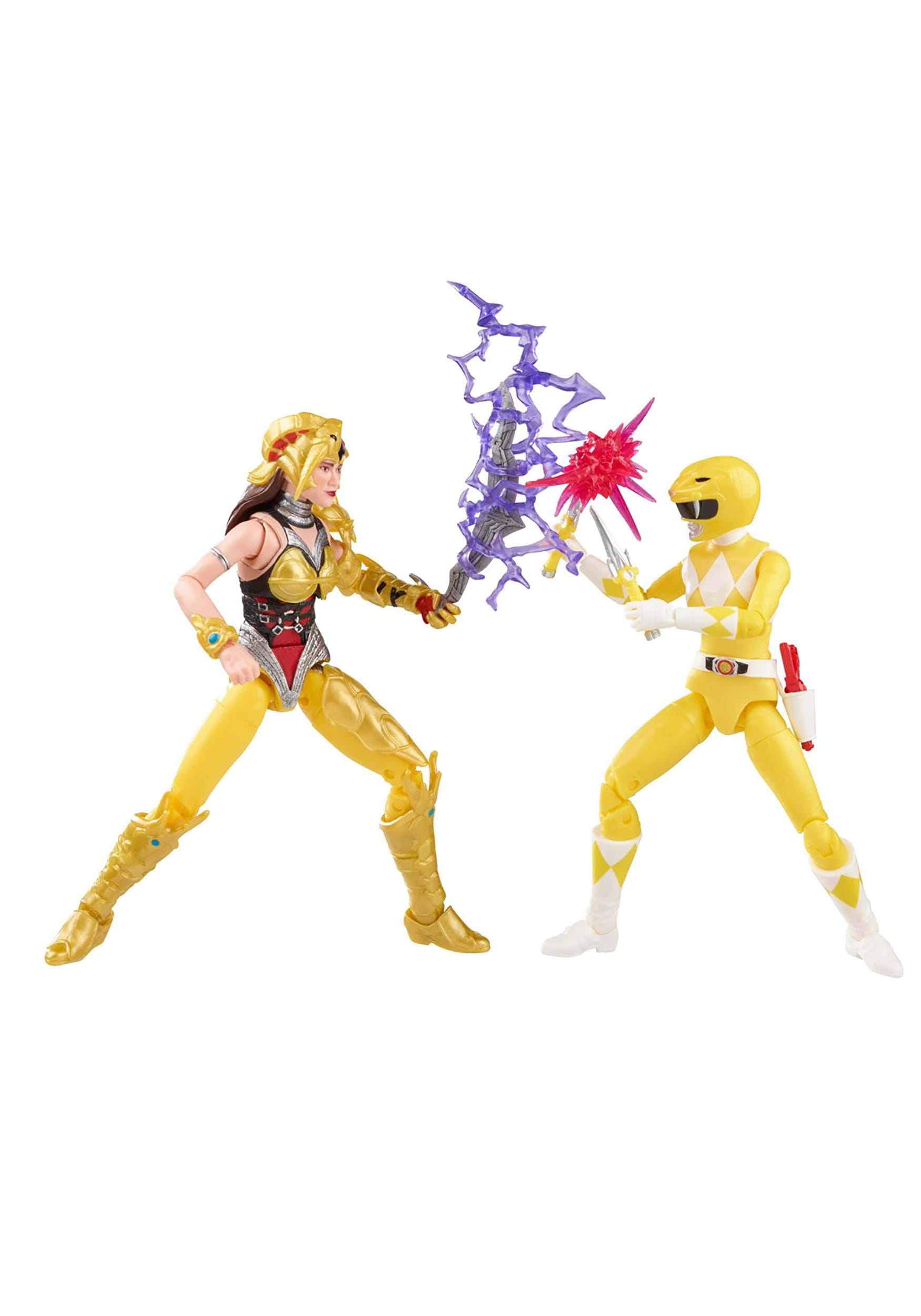Power Rangers Lightning Collection Yellow Ranger vs. Scorpina Action Figures