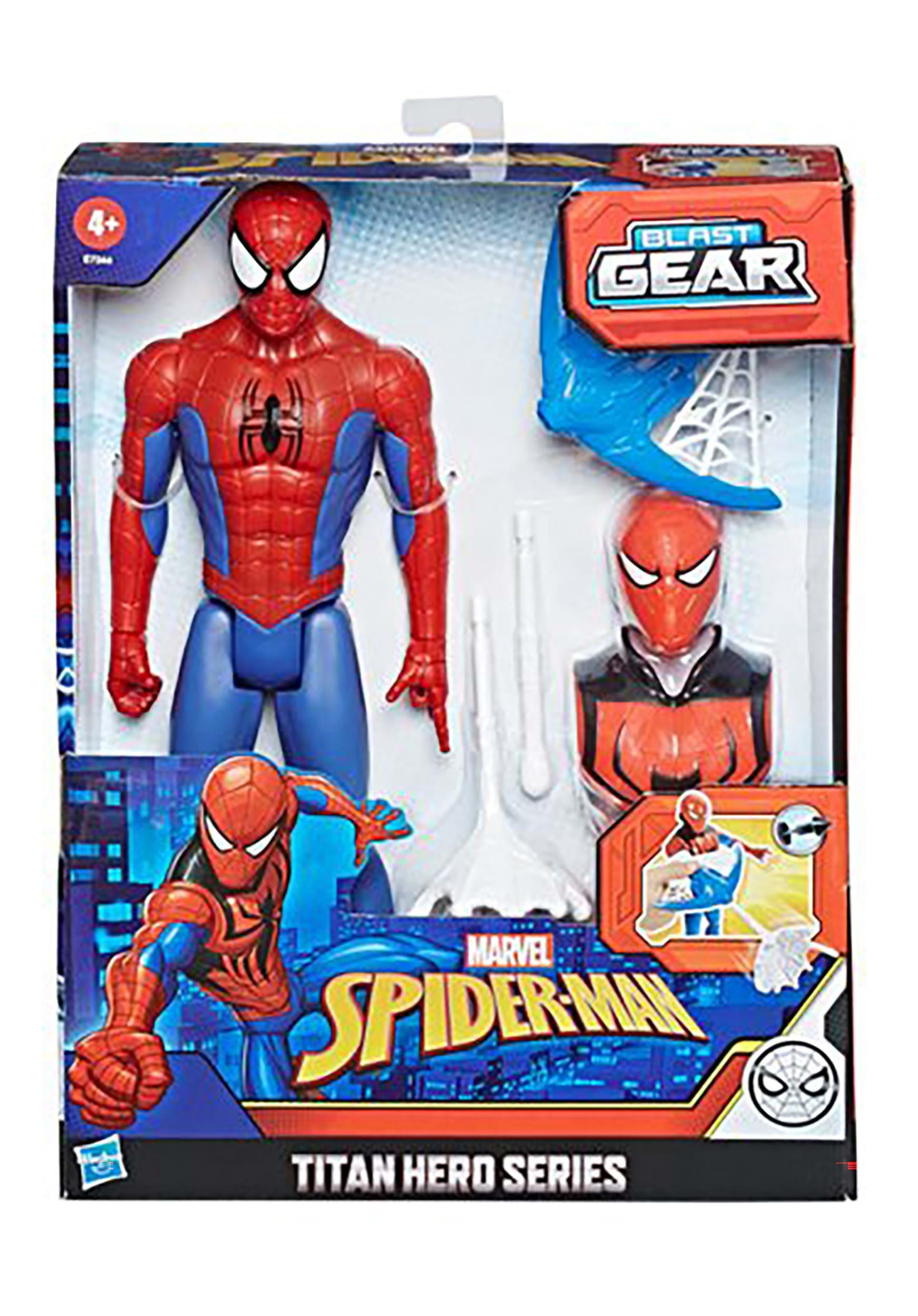 Marvel Spider-Man Titan Hero Series Blast Gear 12 Inch Action Figure