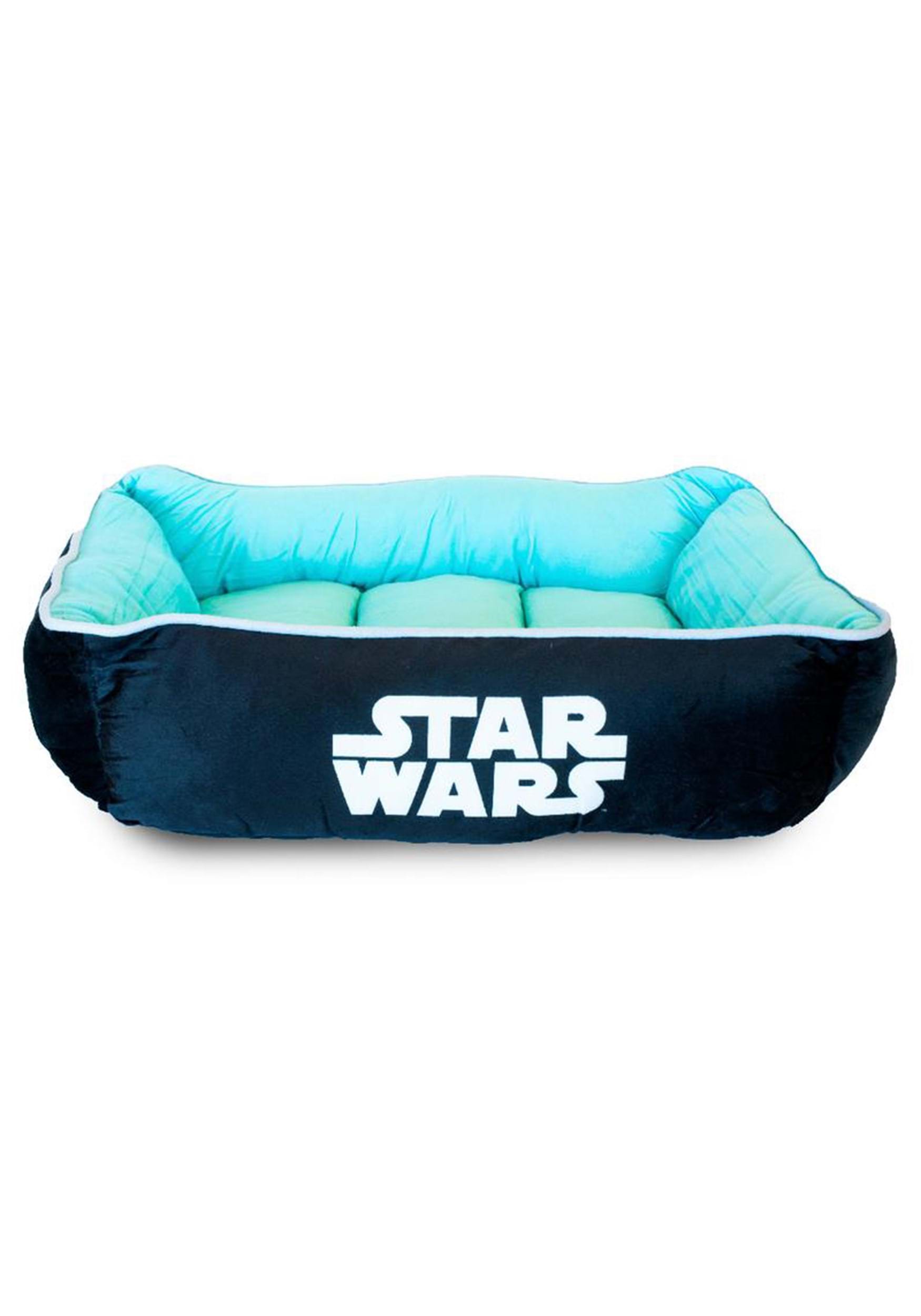 Star Wars Imperial Fleet Aqua And Black Dog Bed
