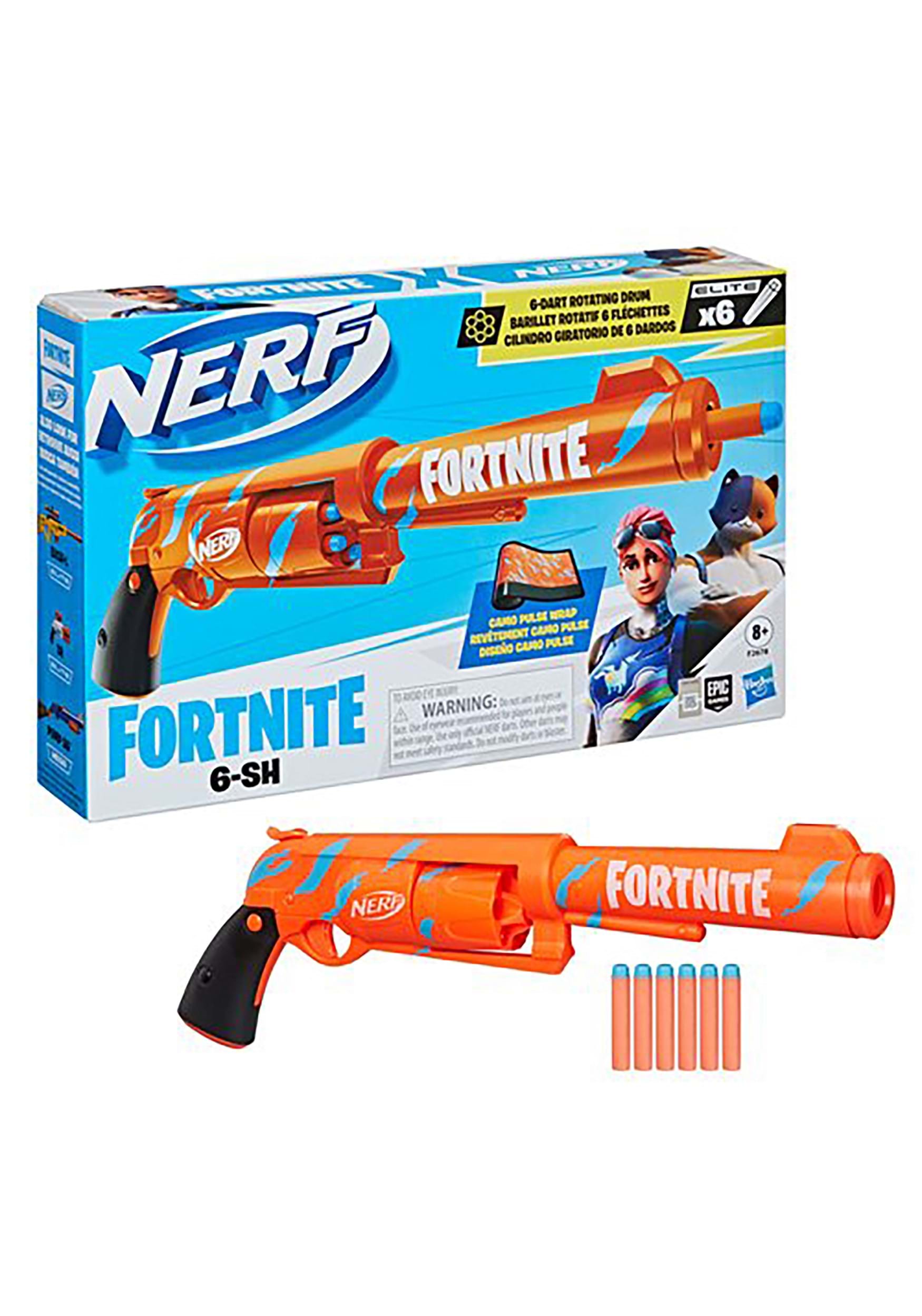 Fortnite Kids Nerf 6-SH Dart Blaster