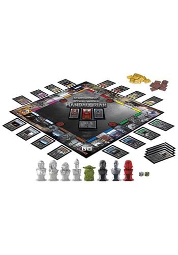 Star Wars Mandalorian Monopoly Collector Edition w Figure