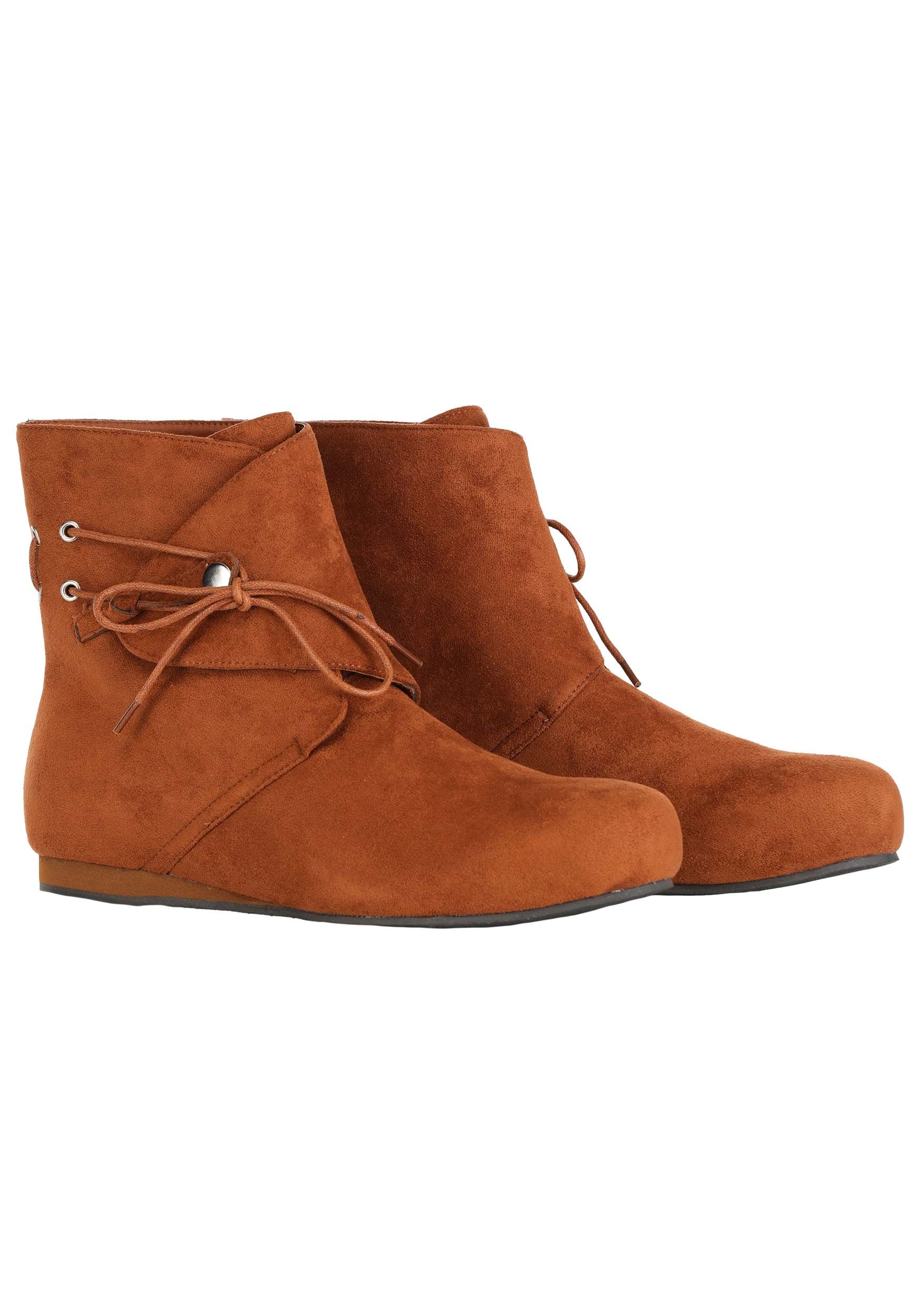 Brown Renaissance Mens Boots | Costume Boots