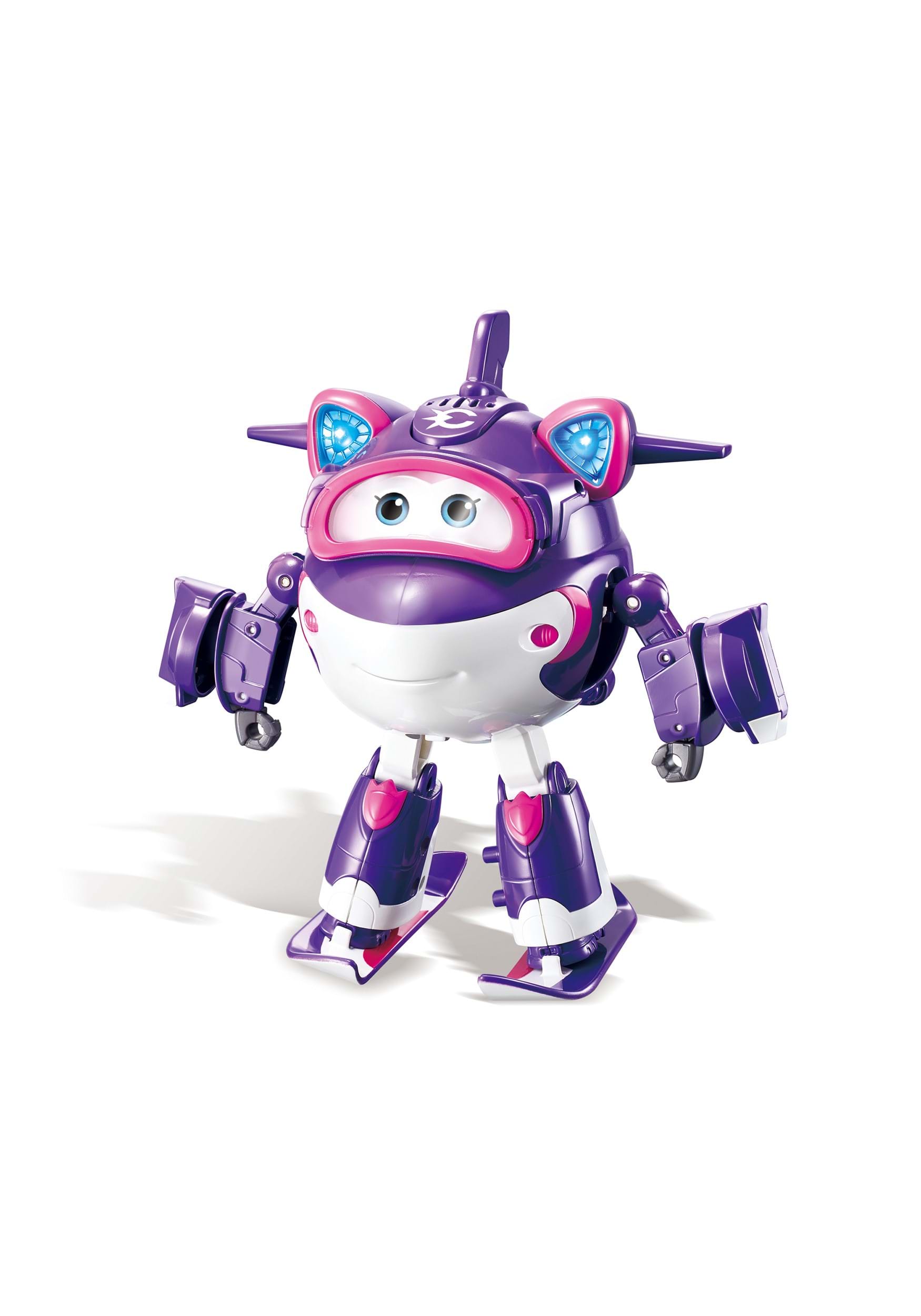 Super Wings Deluxe Transforming Deluxe Crystal Figure