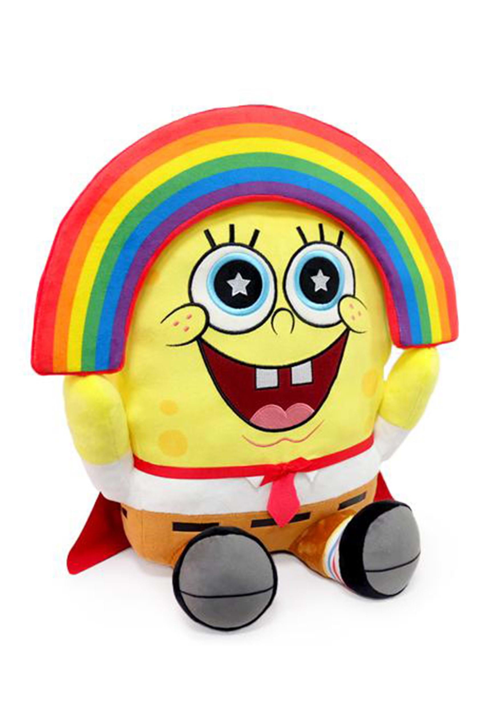 Nickelodeon SpongeBob HugMe 16 Rainbow Plush