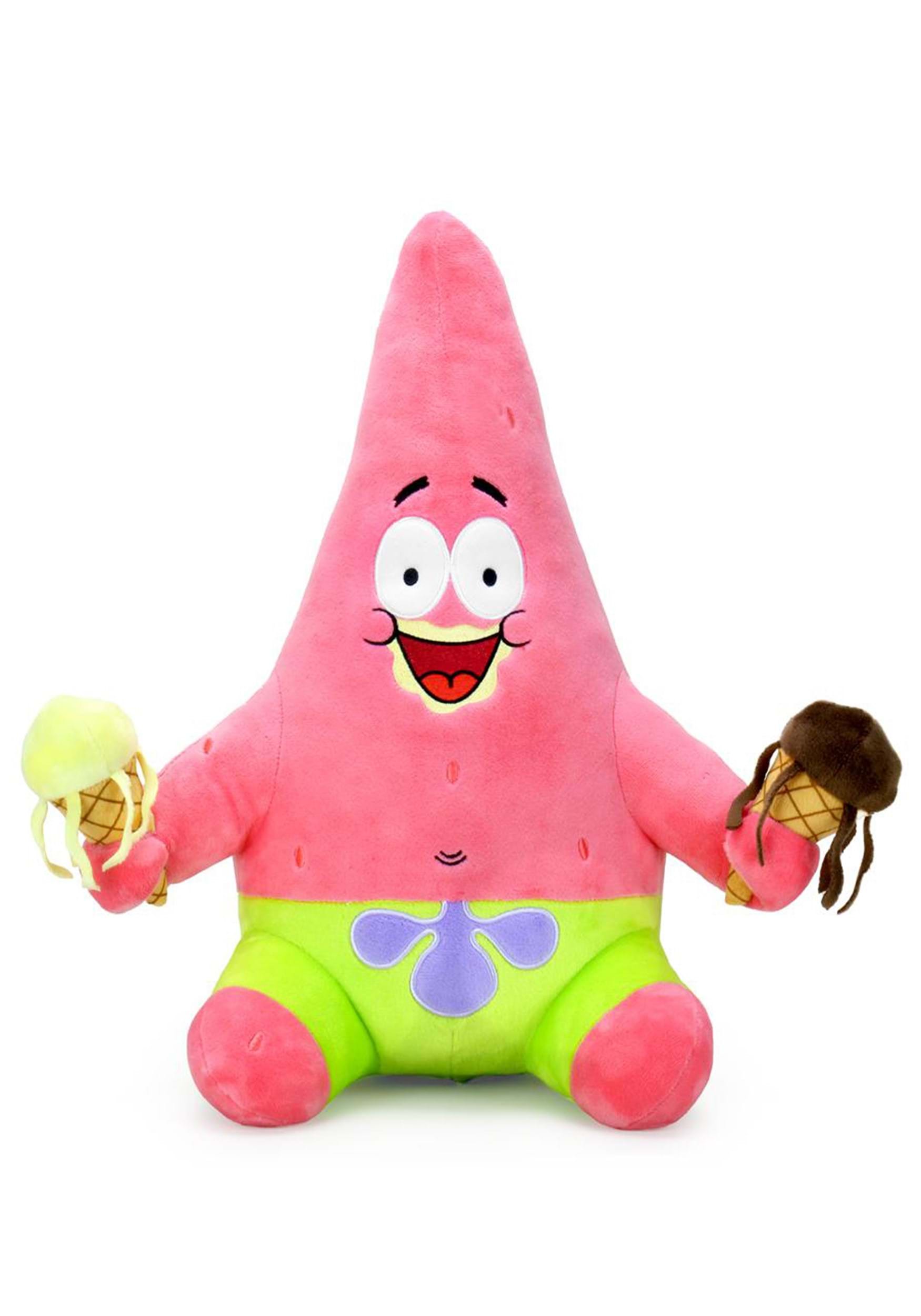 16 Inch Nickelodeon SpongeBob HugMe Patrick with Ice Cream