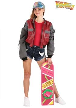 Back to the Future II Marty Mcfly Women's Costume-update