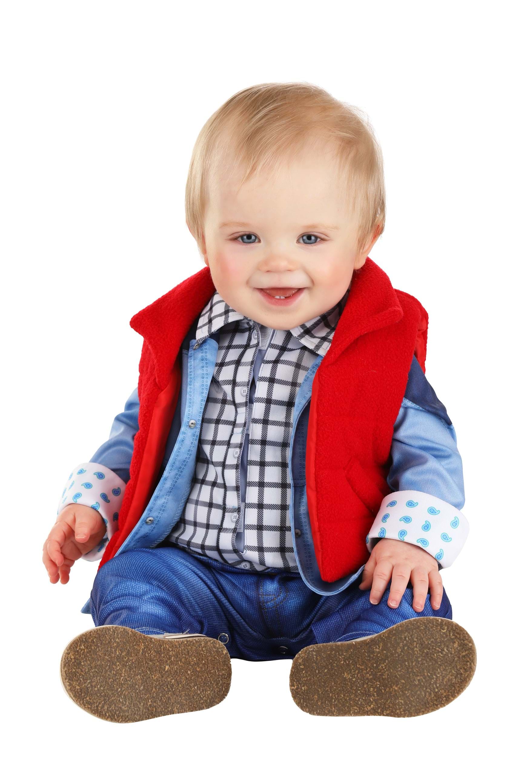 Photos - Fancy Dress FUN Costumes Back to the Future Marty McFly Costume for Infants Blue/R