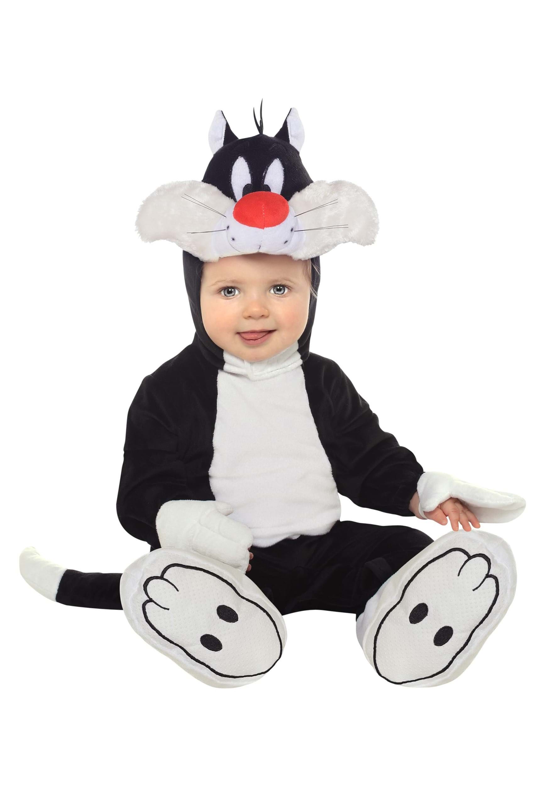 Photos - Fancy Dress Rubies Costume Co. Inc Sylvester Toddler Looney Tunes Costume Black/Re 
