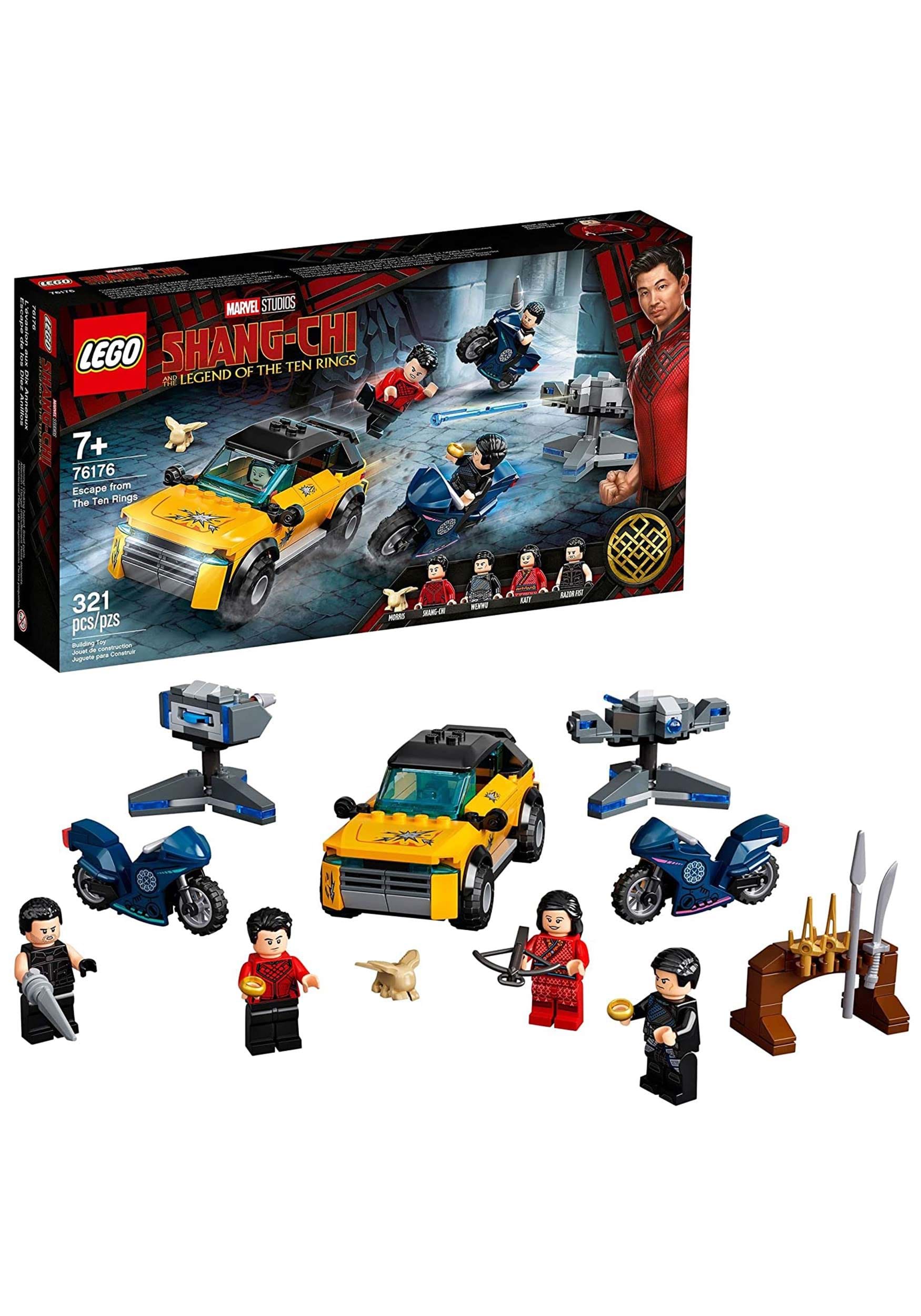 LEGO Shang-Chi Legend of the Ten Rings Escape From the Ten Rings Building Set