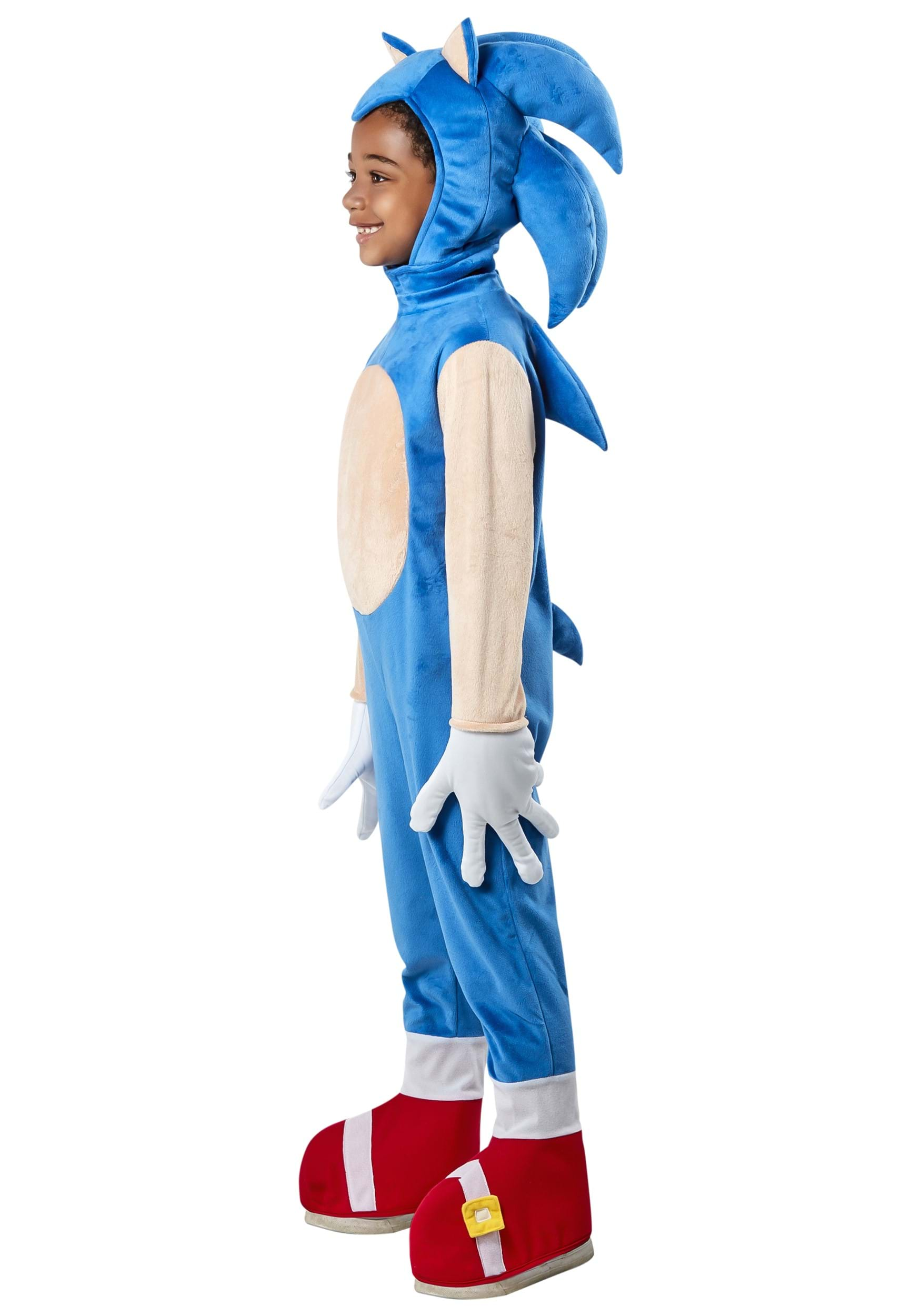 Boys Sonic The Hedgehog Deluxe Movie Costume