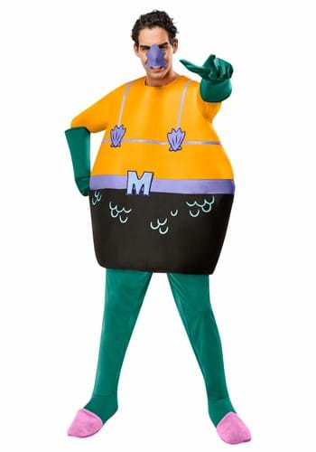 Adult Spongebob Squarepants Mermaid Man Costume