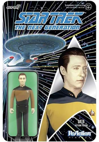 Star Trek: The Next Generation Reaction Figure Wave 1 Data