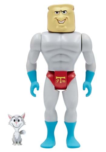 Ren and Stimpy Reaction Figure Wave 1 Powdered Toast Man