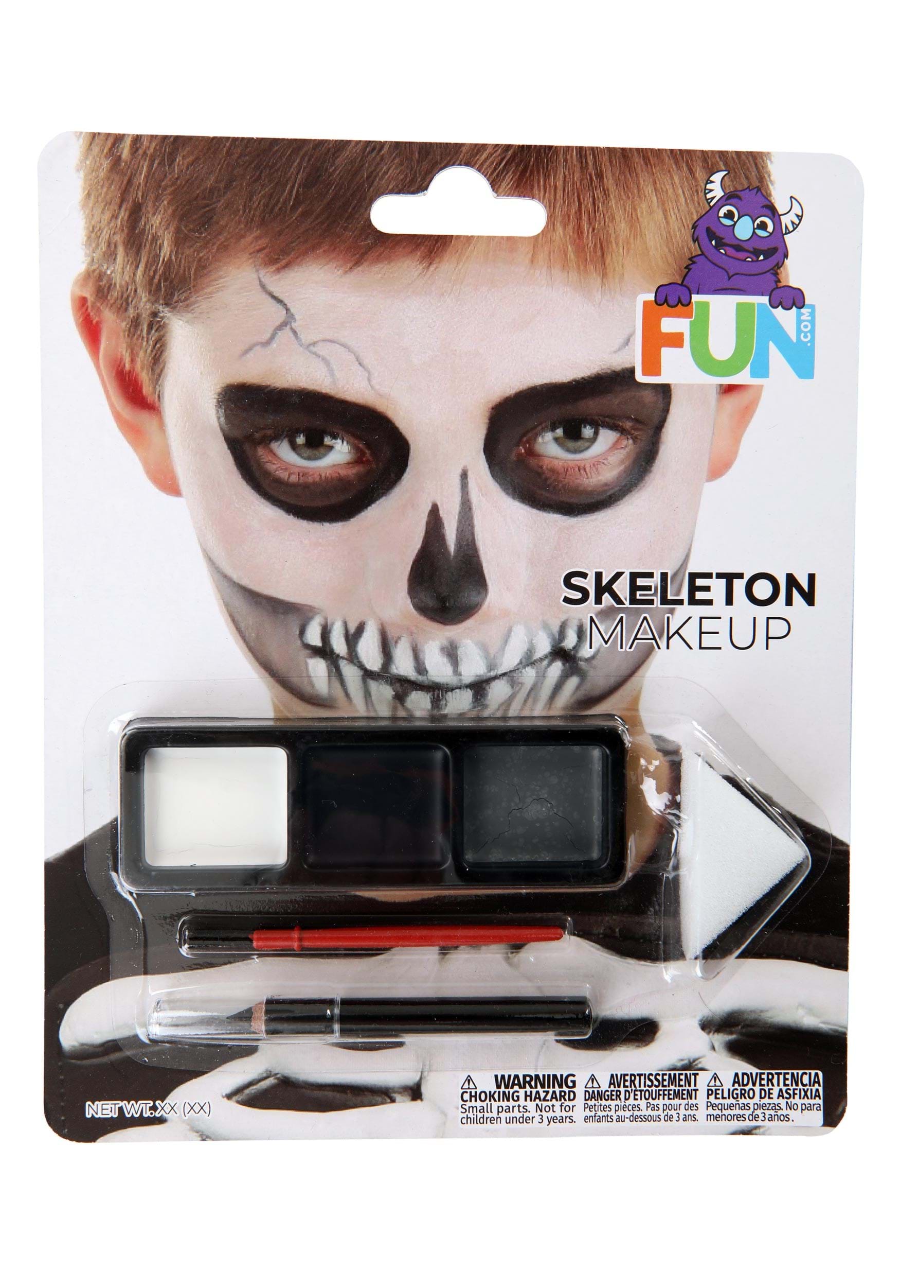 Skeleton Makeup Accessory Kit