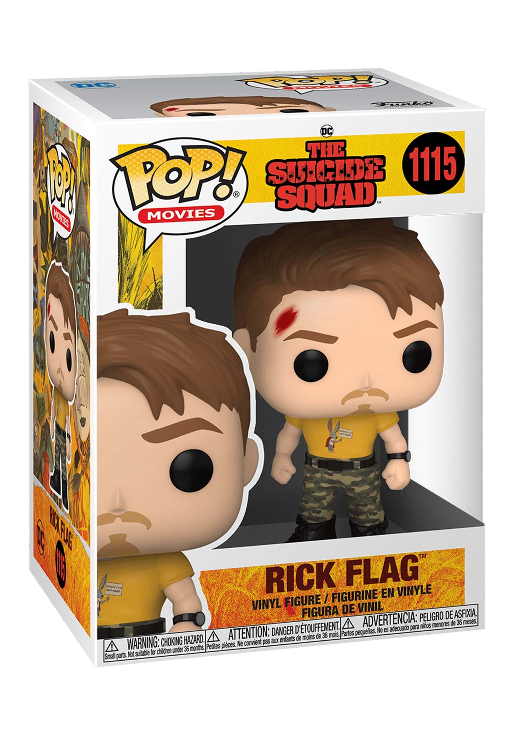 Funko POP! Movies: The Suicide Squad- Rick Flag Figure