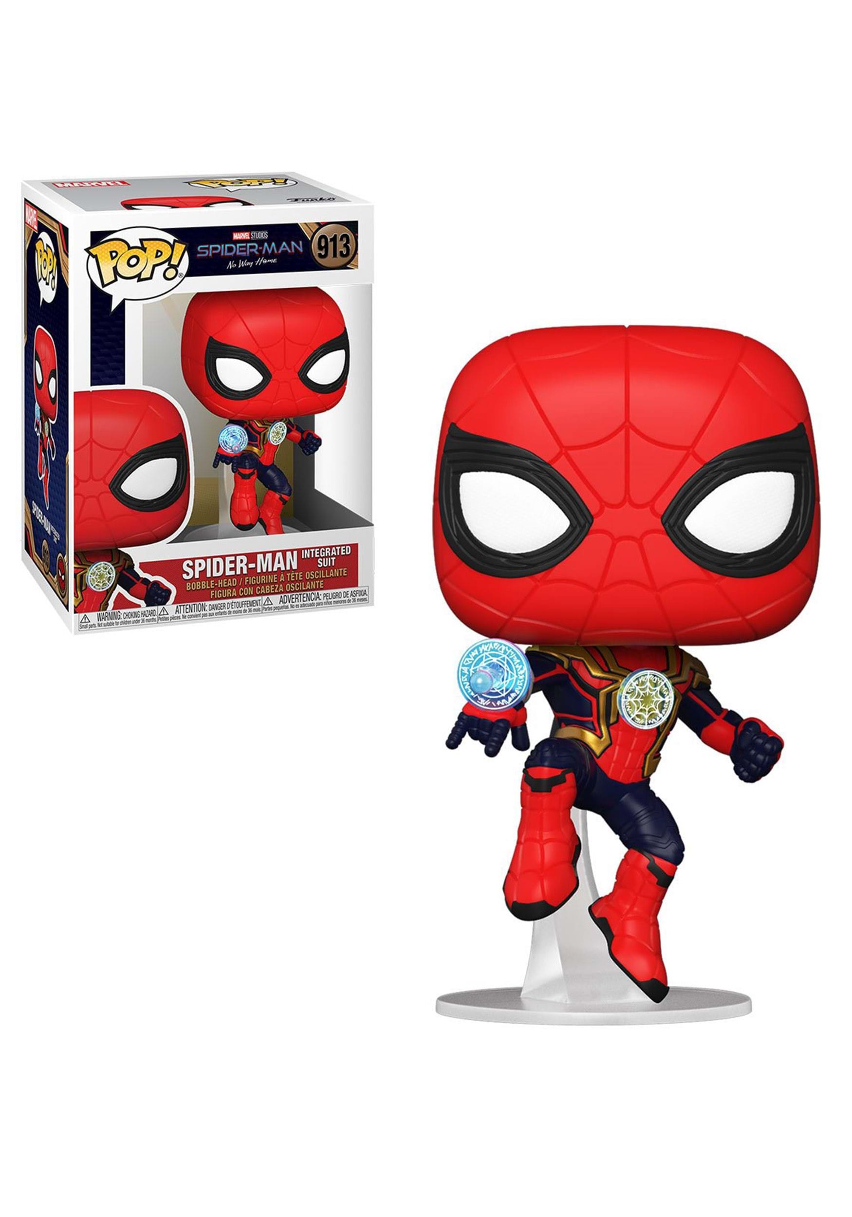 EN STOCK : Funko POP Marvel : Spider-Man : No Way Home - Spider-Man  (Combinaison Intégrée) avec Housse Marvel – PPJoe Pop Protectors