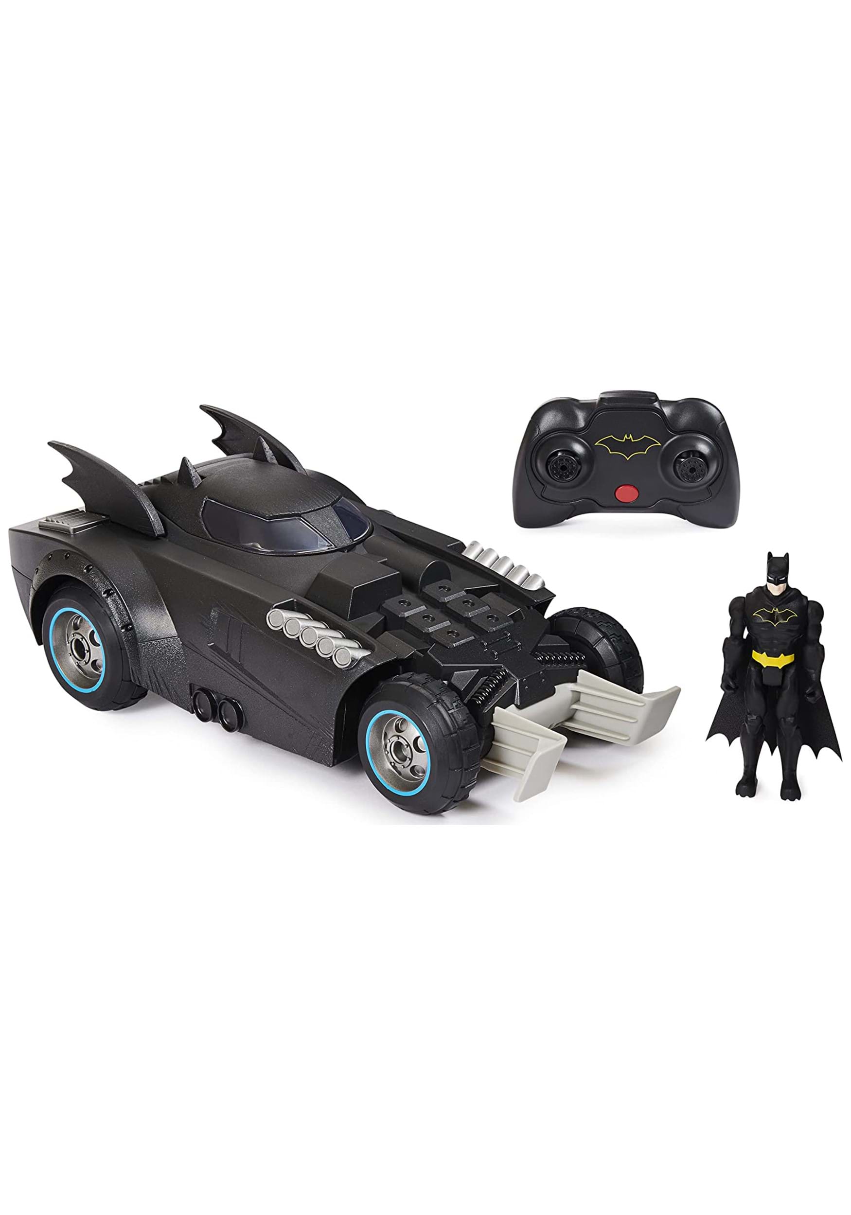 DC Batman Launch and Defend Batmobile Remote Control with 4 Inch Figure
