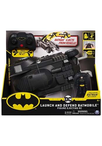 batman launch and defend batmobile rc