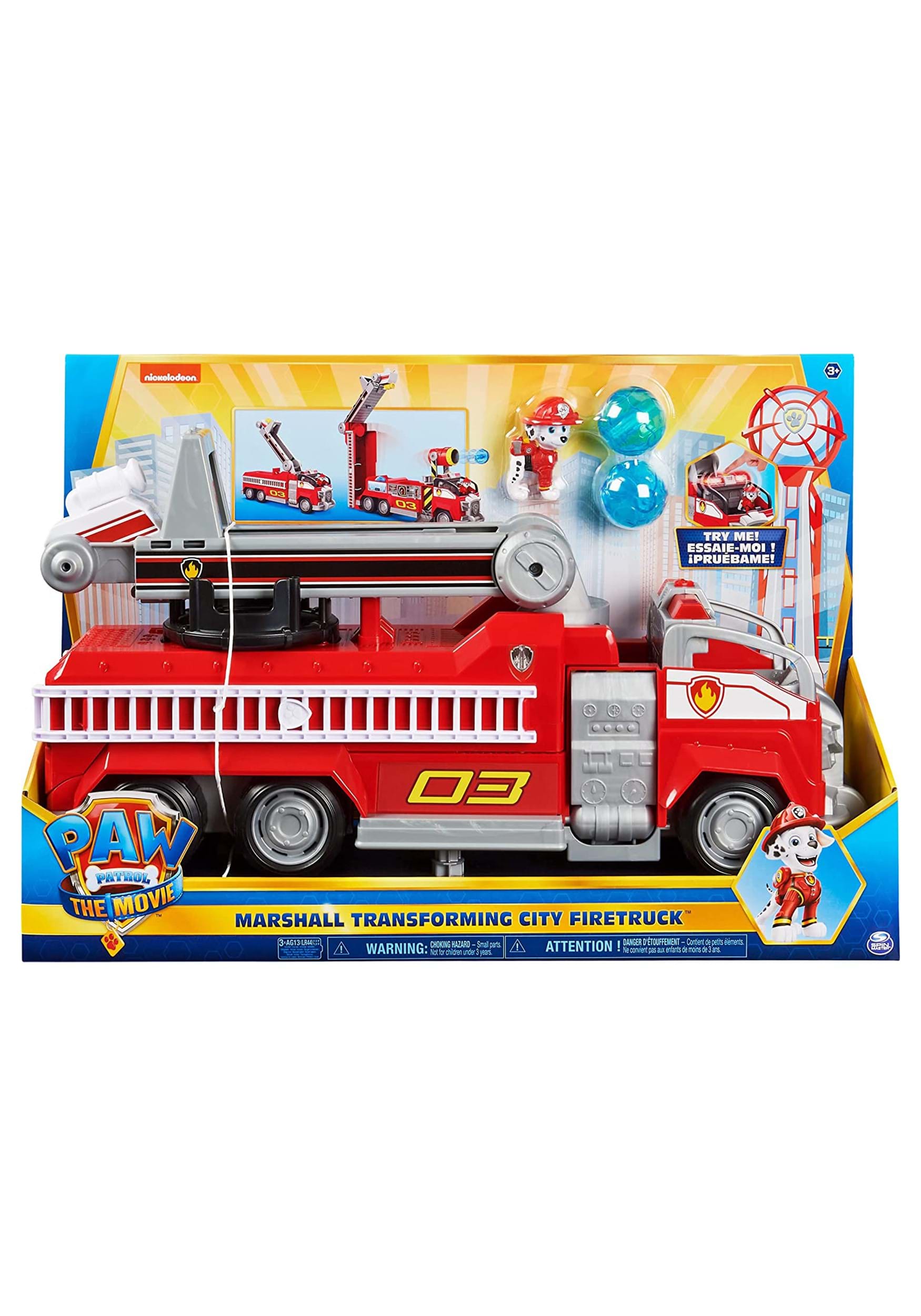 Paw Patrol The Movie: Marshall's Transforming Fire Truck