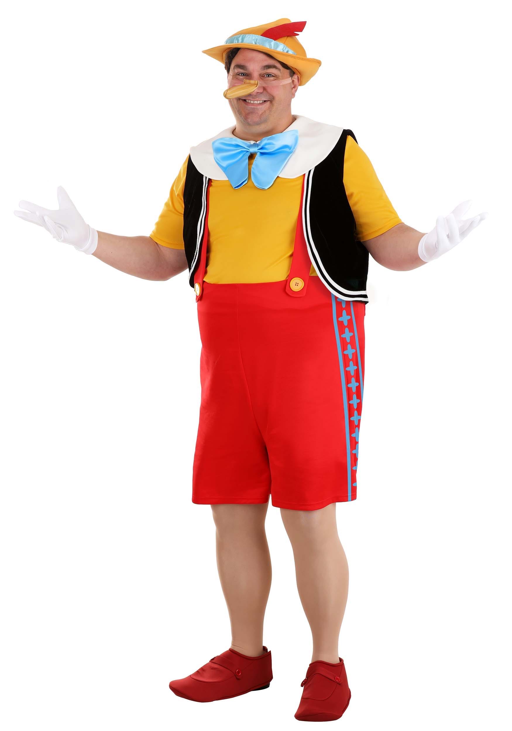 Pinocchio Plus Size Deluxe Costume