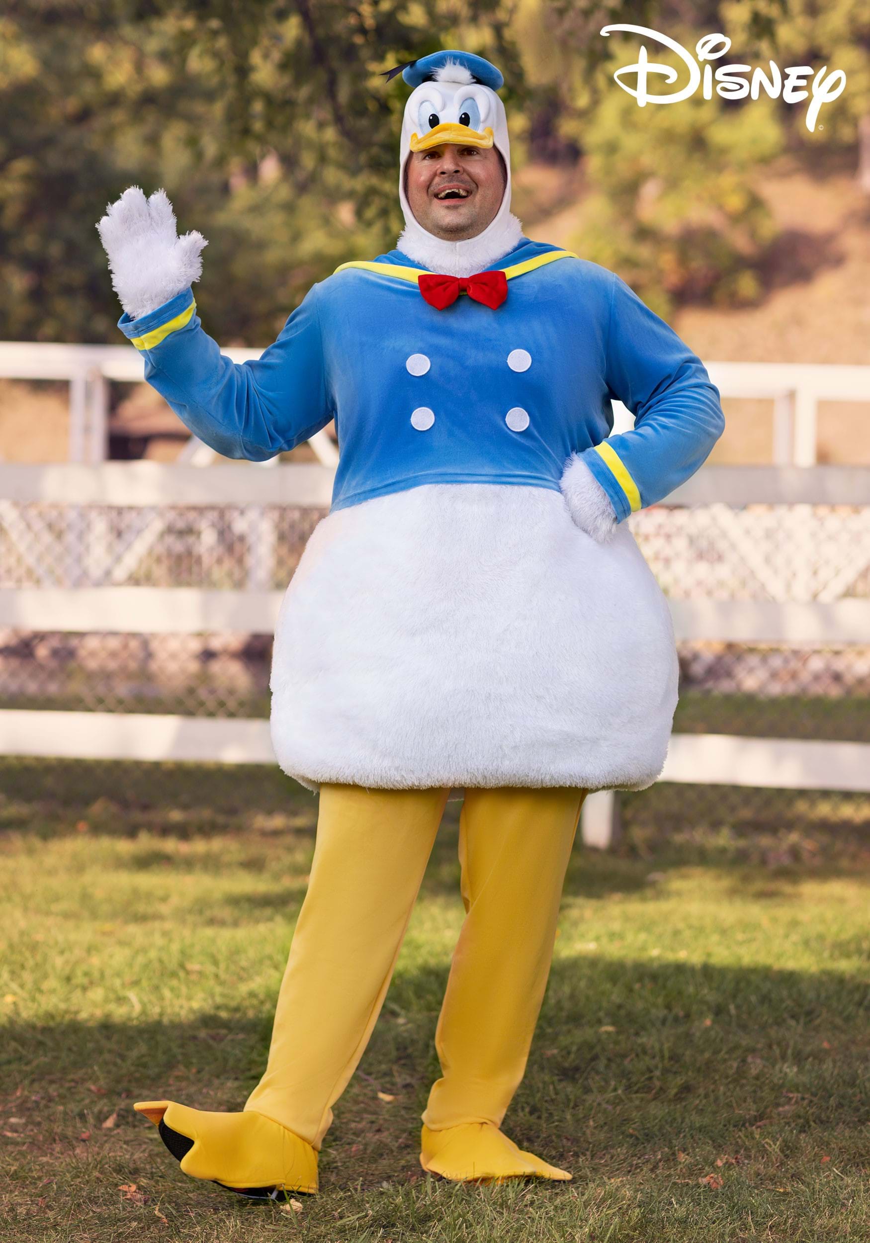Plus Size Disney Donald Duck Men's Costume