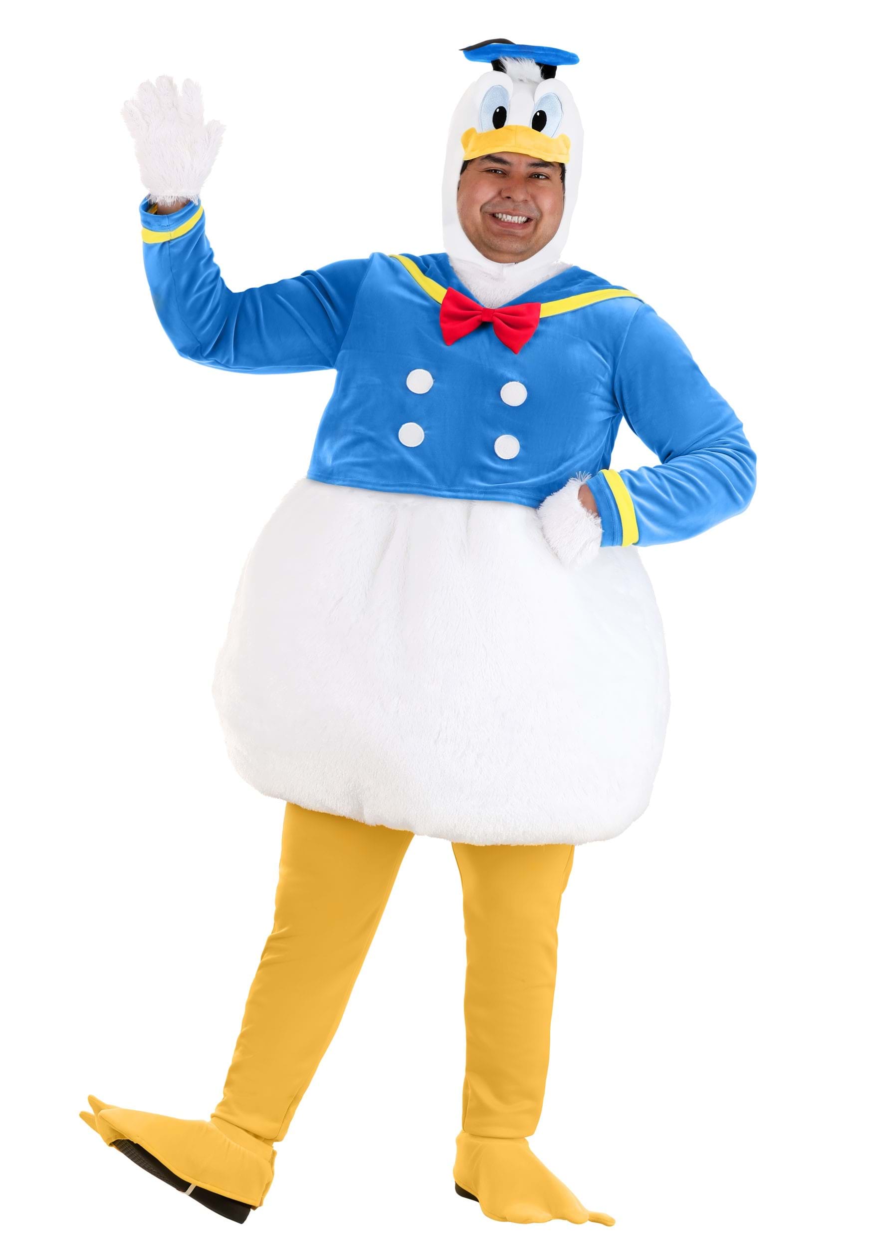 Photos - Fancy Dress FUN Costumes Men's Plus Size Disney Donald Duck Costume | Disney Costumes