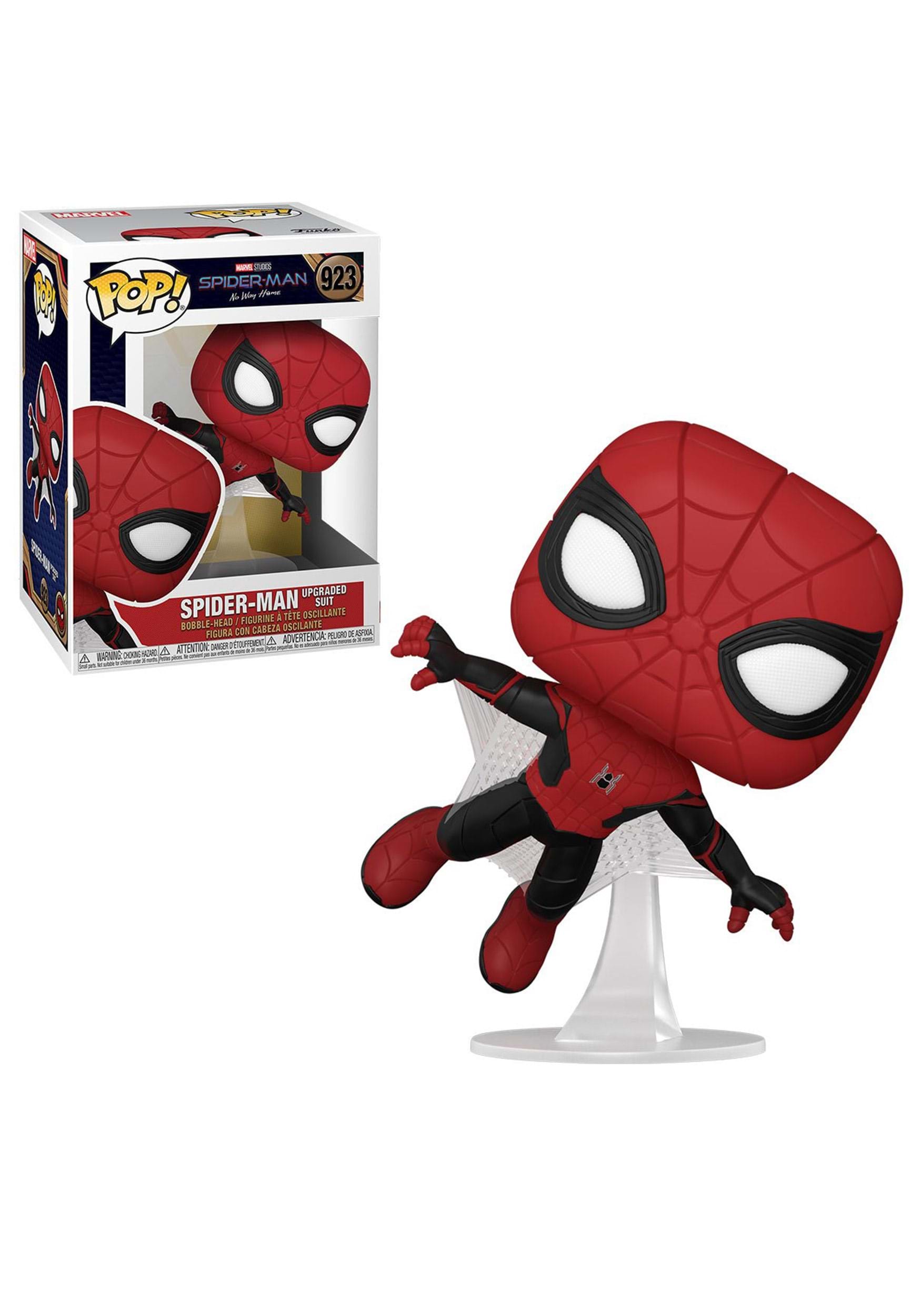 Funko Pop Marvel Home Coming Suit Spider Man, Red : : Toys & Games
