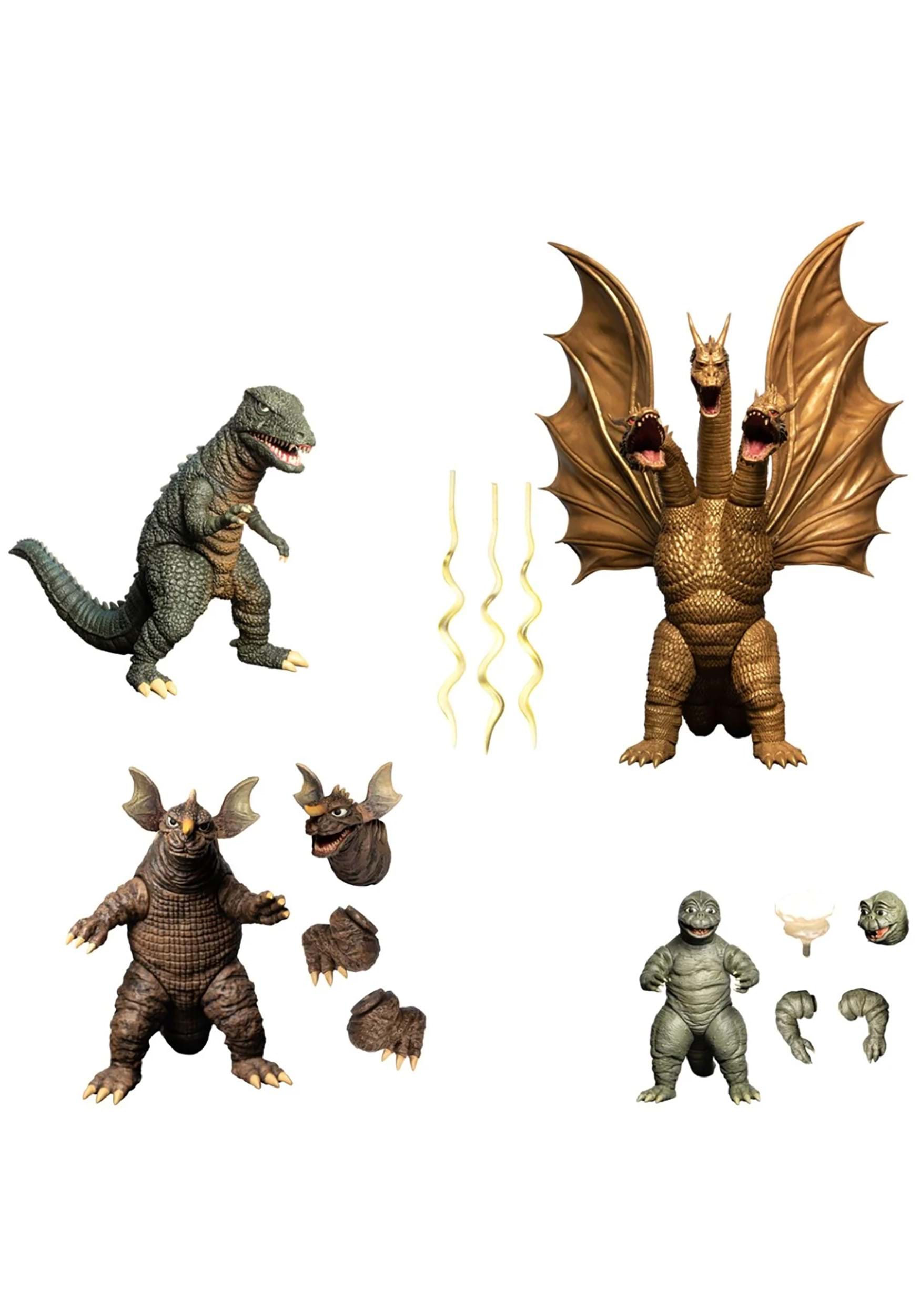 5 Points XL Godzilla: Destroy All Monsters Figure Set 2