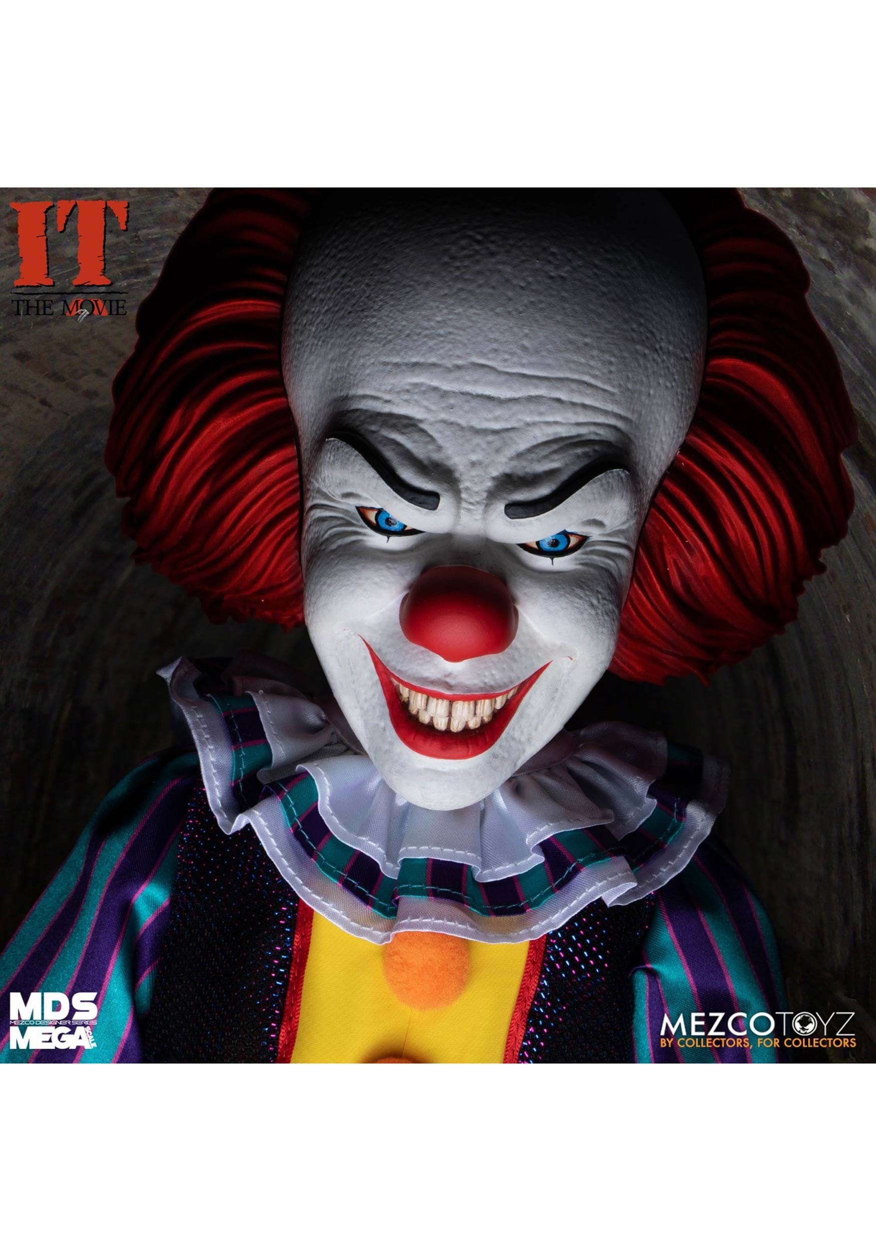 MDS Mega Scale IT (1990) Talking Pennywise Collectible Doll