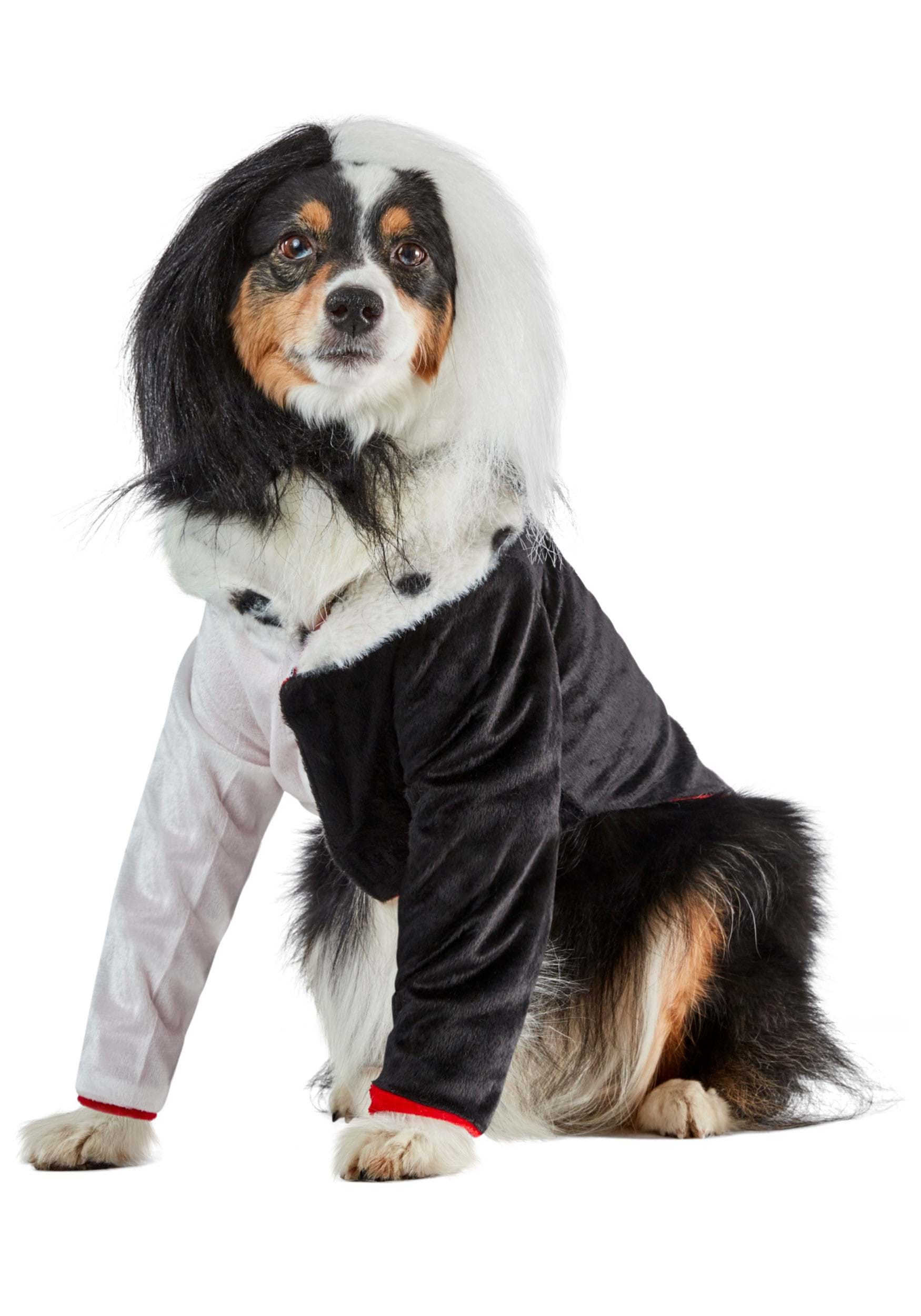 Photos - Fancy Dress Rubies Costume Co. Inc Villains Cruella Dog Costume Black/White RU2022 