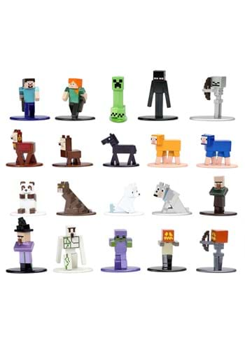 20 Pack Nano Metalfigs Minecraft Wave 5 | Minecraft Gifts