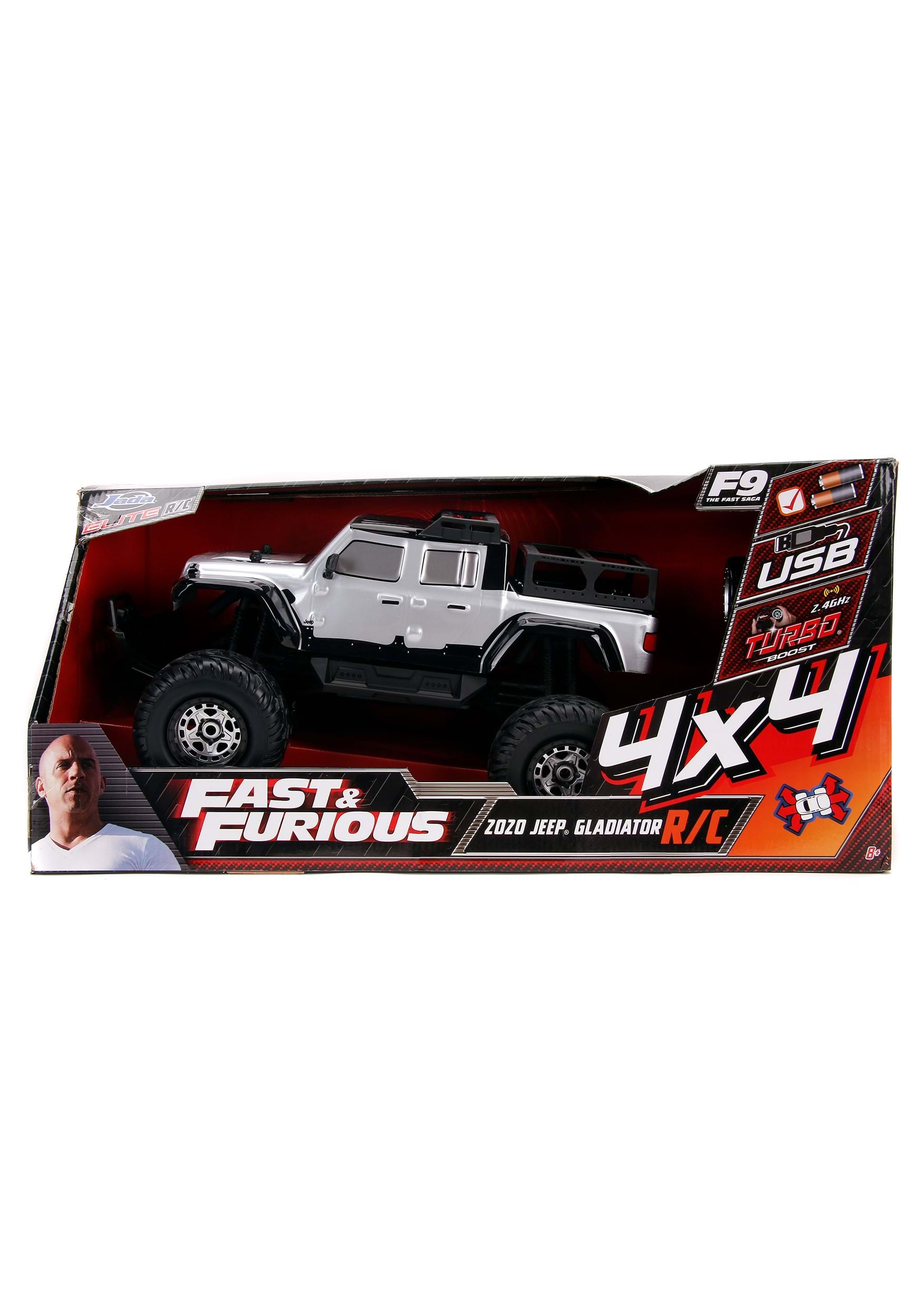 1:12 Fast & Furious Scale Elite RC '20 4X4 Jeep Gladiator
