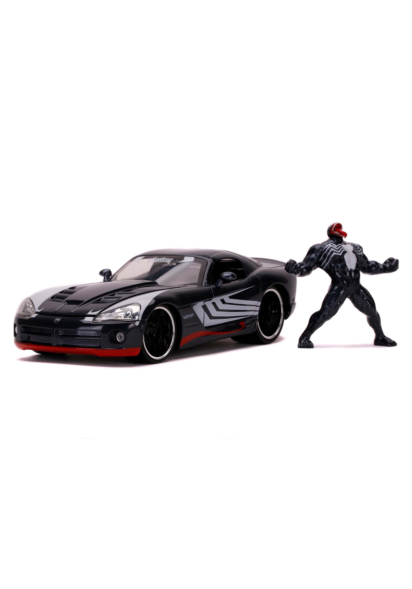 1:24 Scale 08 Dodge Viper w/ Marvel Venom Figure