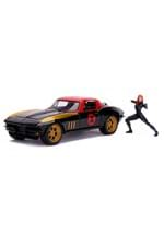 Marvel 1 24 Scale 66 Chevy Corvette Black Widow