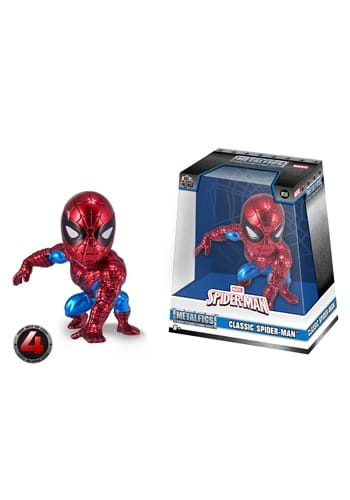 Marvel 4 Metals Classic Spider Man Figure