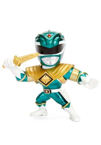 Jada Toys 4" Metals Power Rangers Diecast Action Figure 99271 Green Ranger M216 