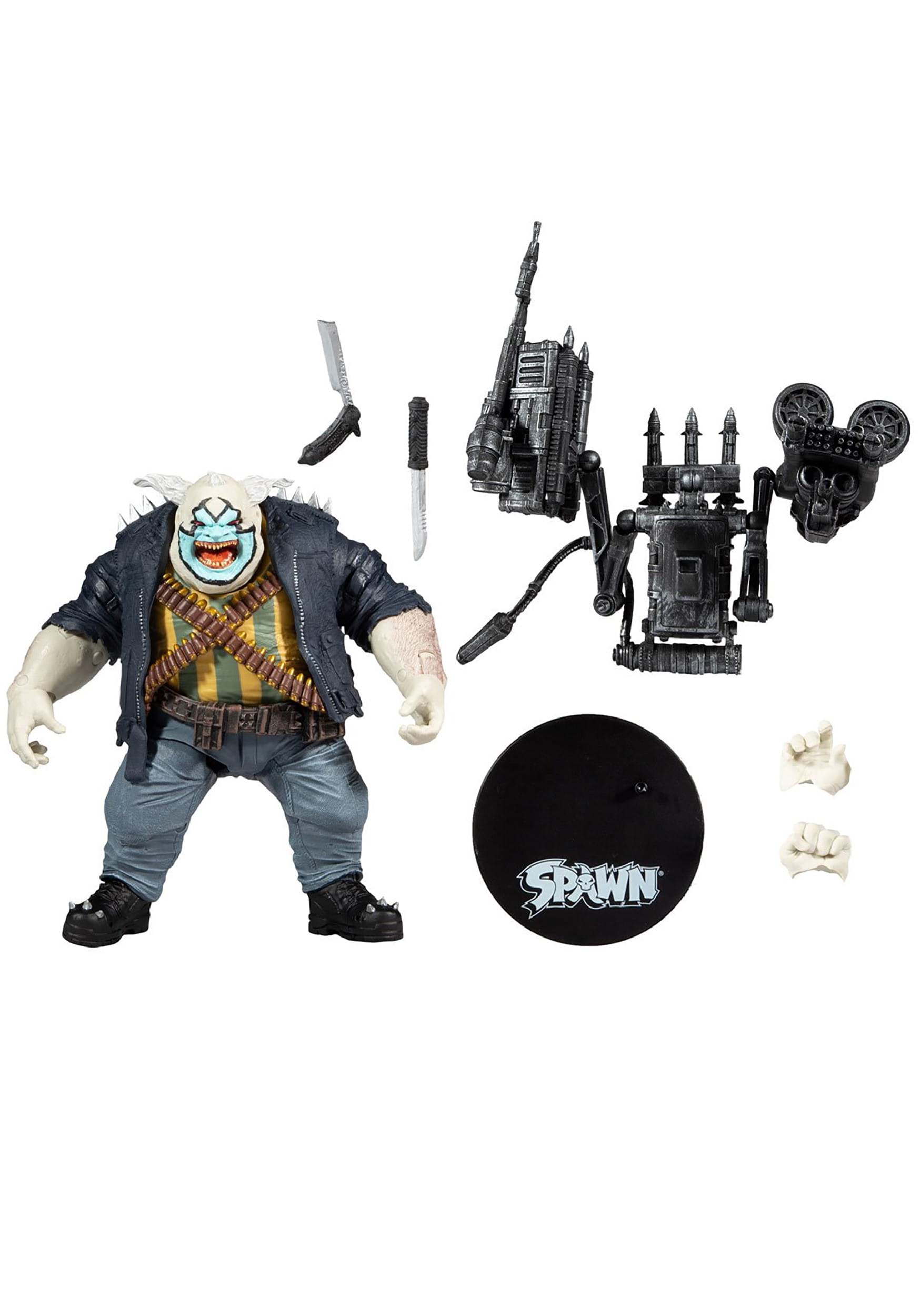 The Clown Spawn Deluxe Action Figure Set