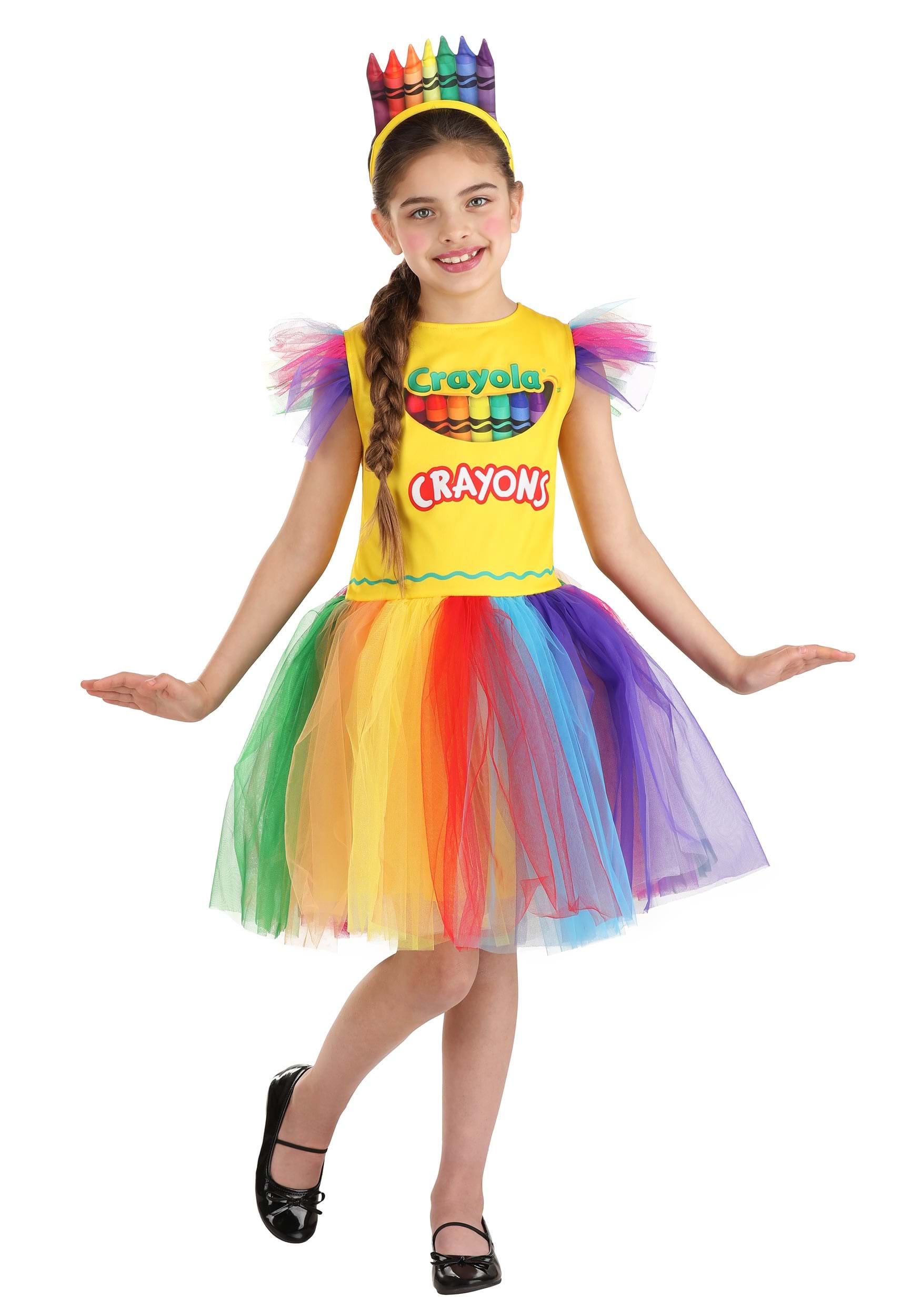 Photos - Fancy Dress Winsun Dress FUN Costumes Crayon Box Girl's Costume Dress | Crayola Costumes Blue/R 