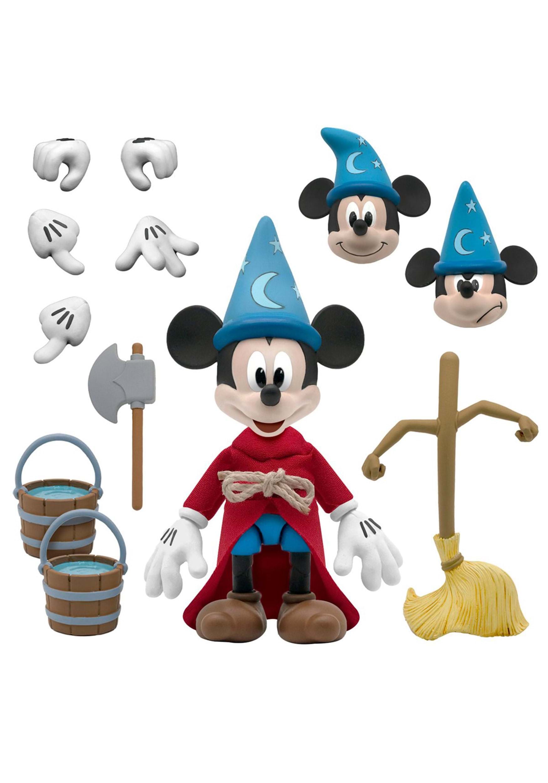 Disney Ultimates Fantasia Sorcerers Apprentice Mickey Mouse Figure