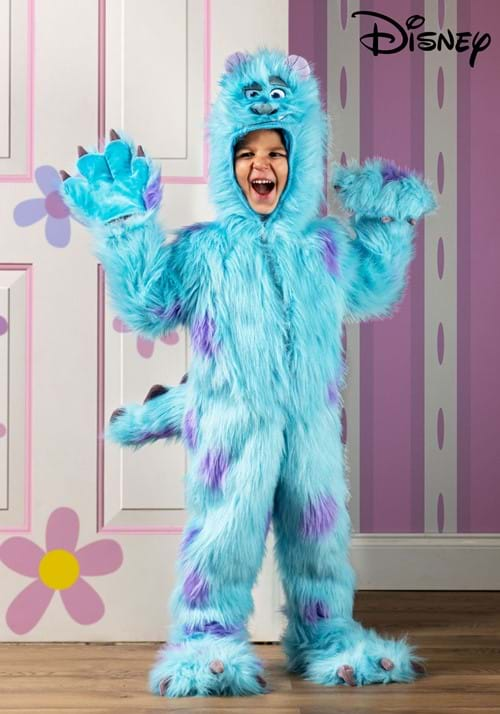 Toddler Hooded Pixar Monsters Inc Sulley Costume