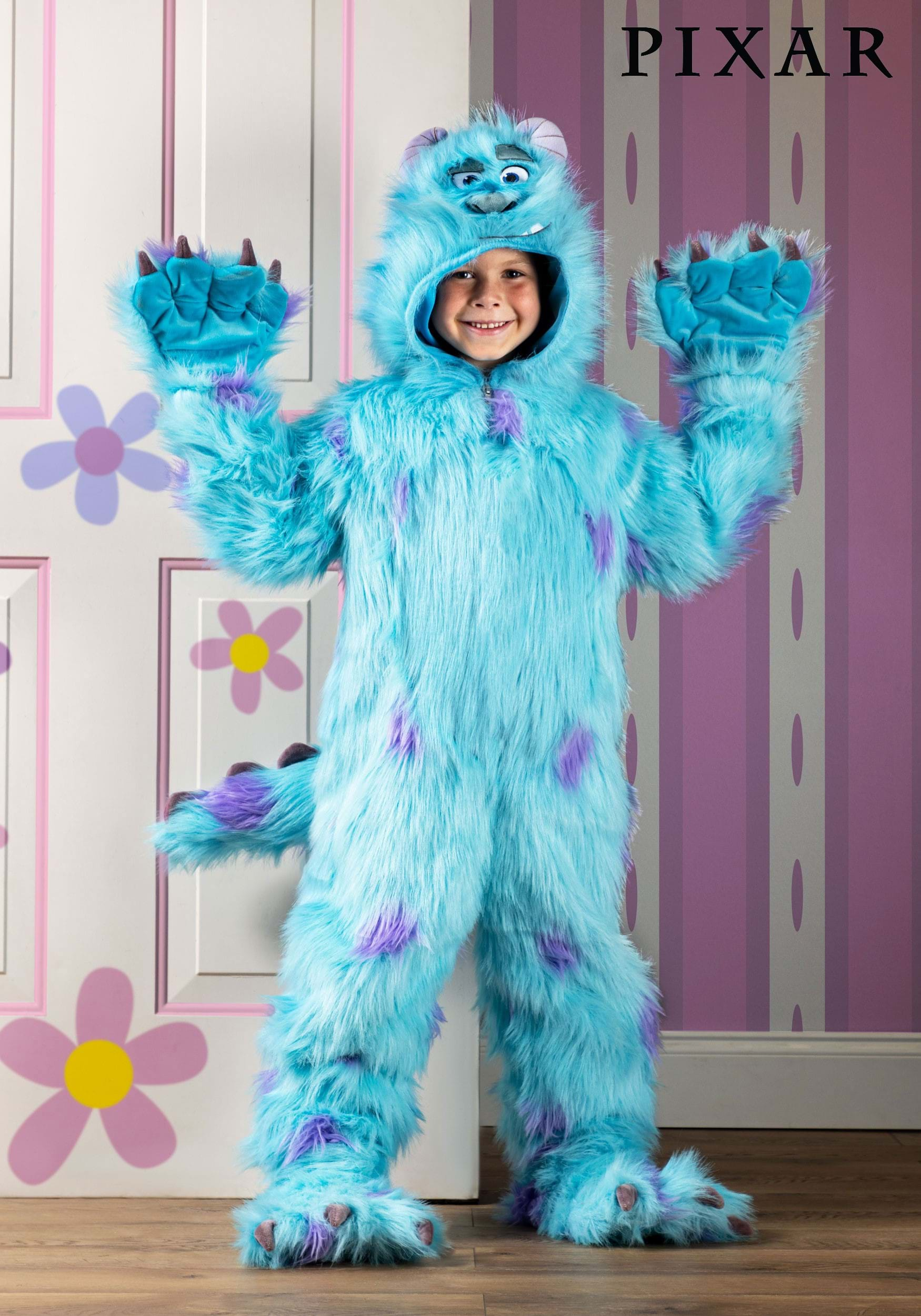 Kid's Hooded Monsters Inc Sulley Costume | Disney Costumes - $89.99