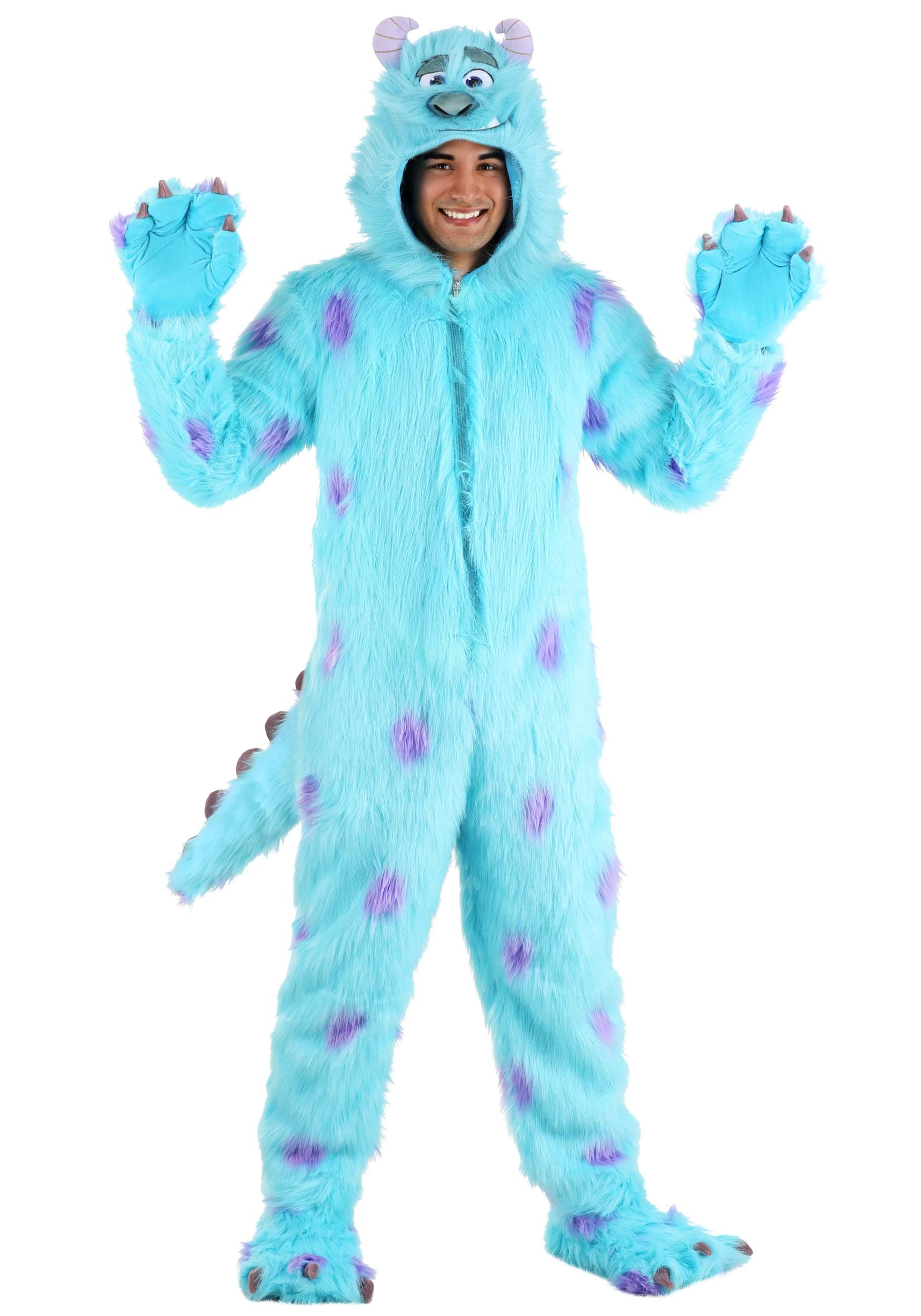 Photos - Fancy Dress Disney FUN Costumes  Monsters Inc Hooded Sulley Adult Costume |  Cost 