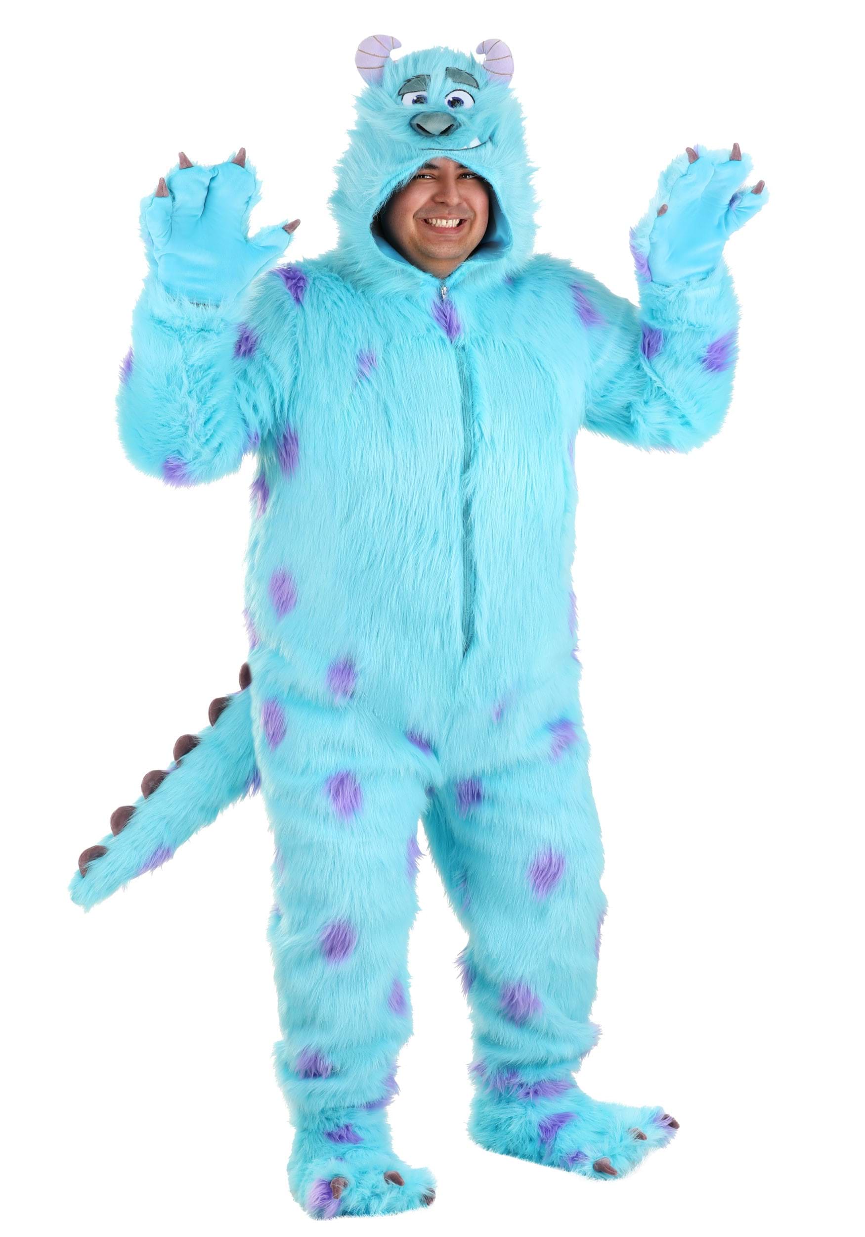 Plus Size Hooded Monsters Inc Sulley Costume for Adults | Disney Costumes
