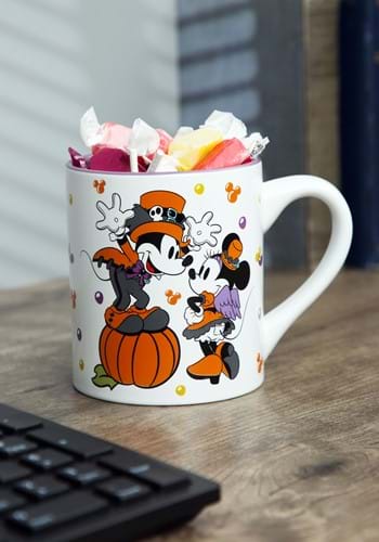 Disney Halloween Mickey and Minnie Lets Party Mug-1