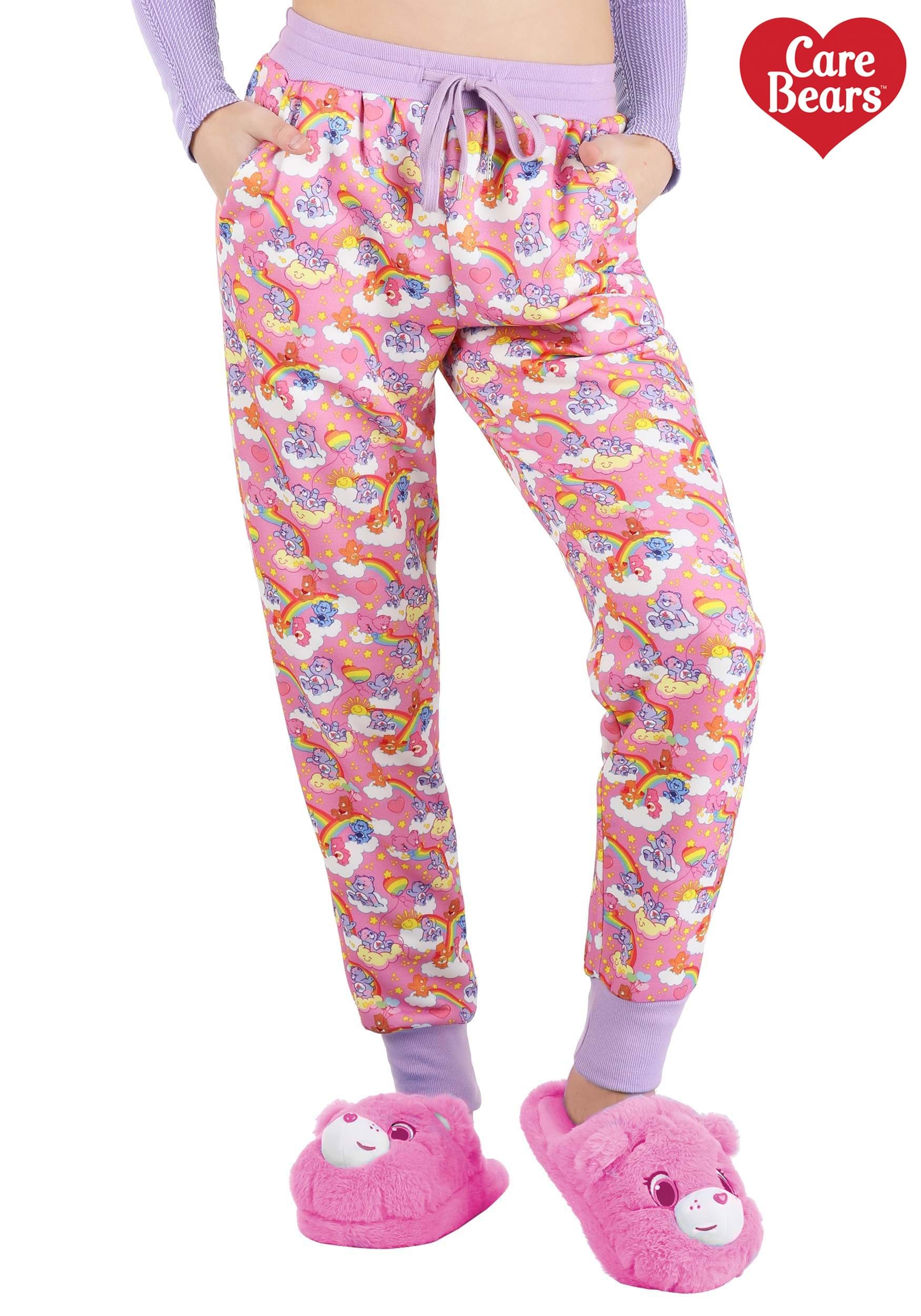 Leisureland Women Pajama Lounge Pant Horse Pink