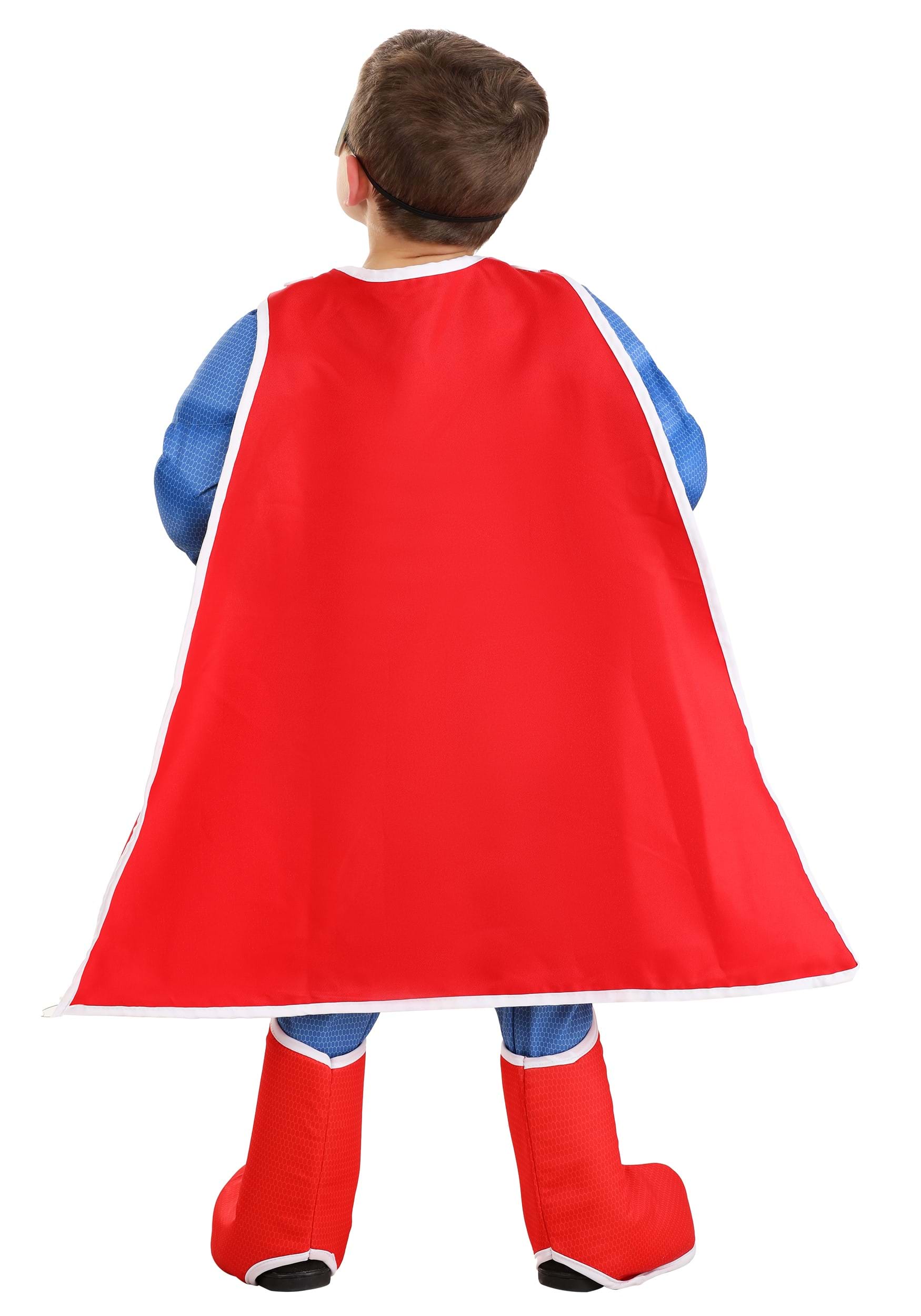 Toddler's Muscle Suit Superhero Boy's Costume