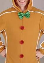 Gingerbread Man Onesie Costume for Adults Alt 3