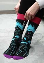 Hunter x Hunter Neon Hisoka Crew Socks Alt 1